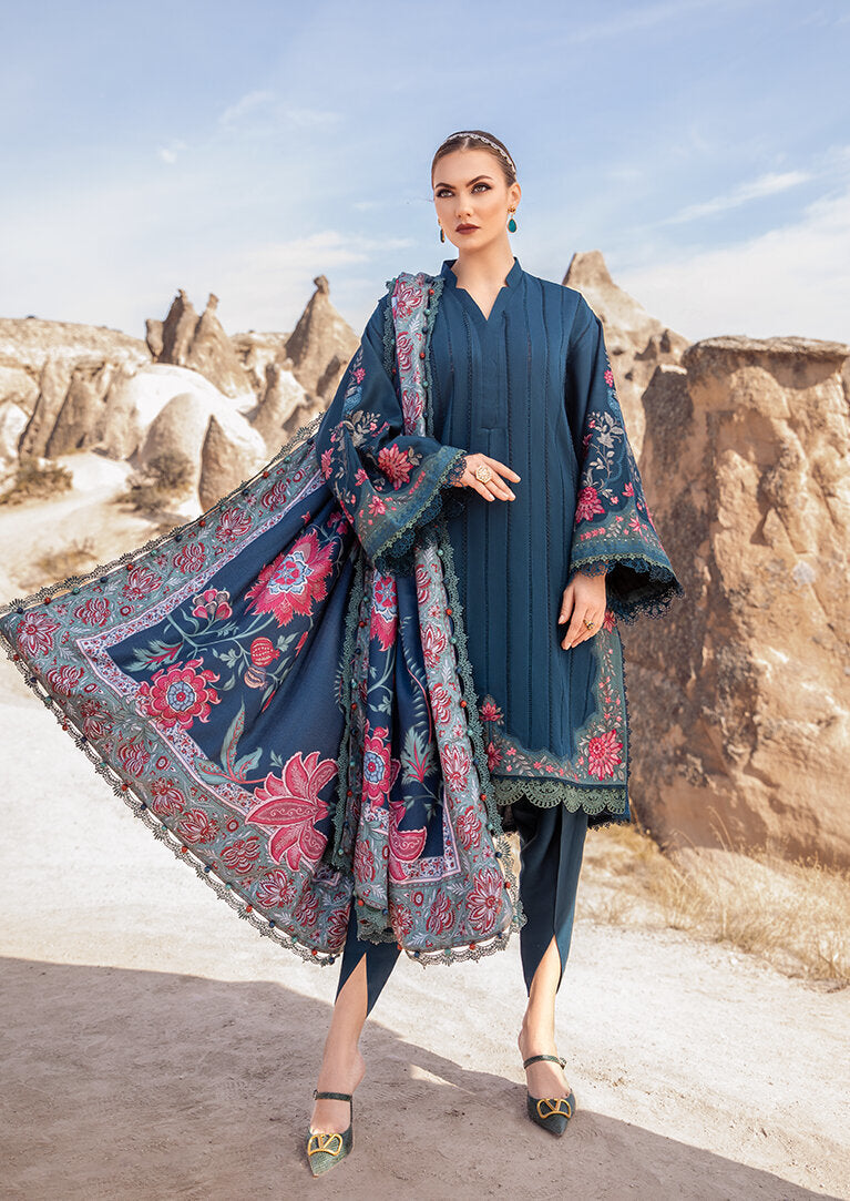 Unstitched Maira.B. Shawls Collection – Maria.B. Designs (AE)