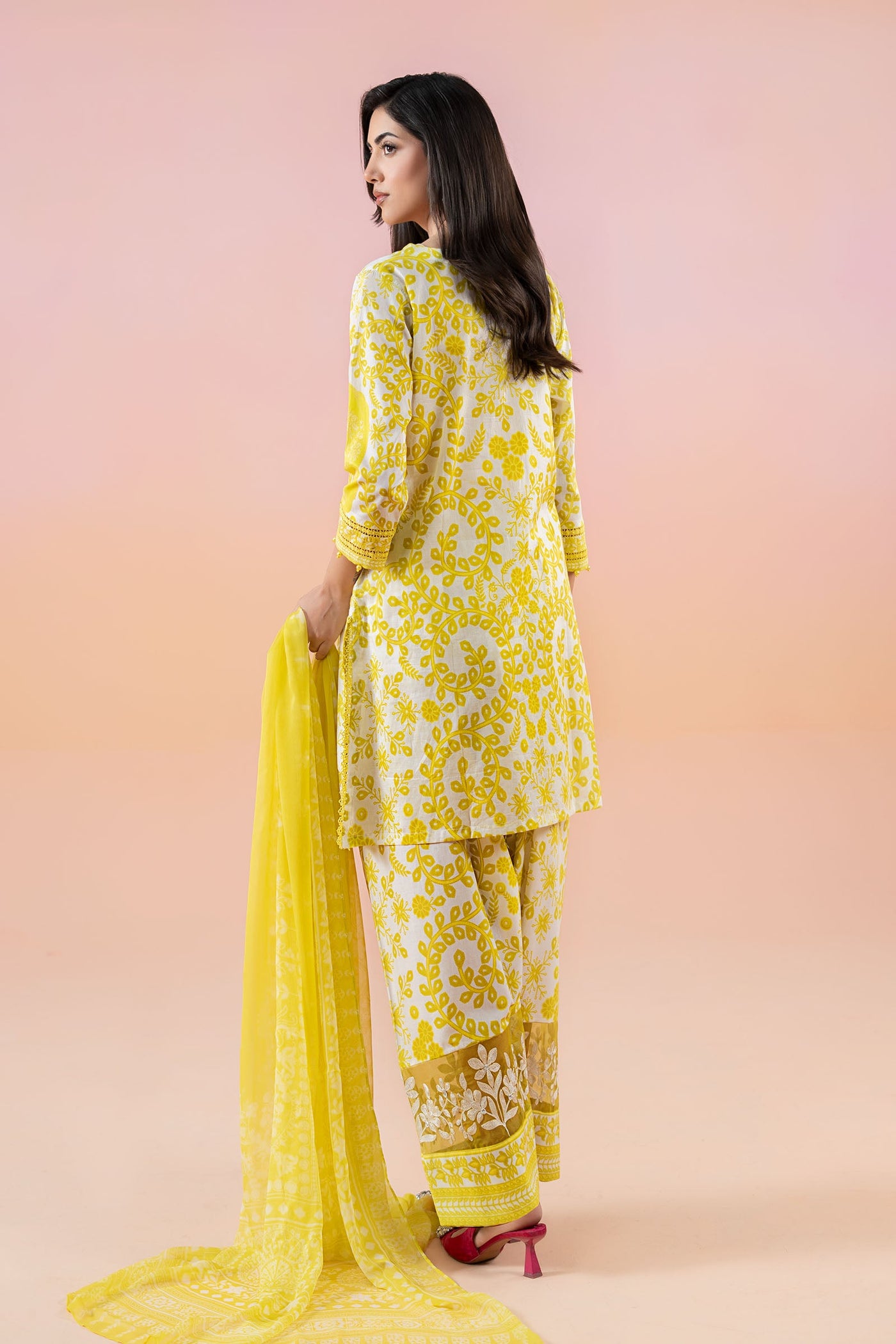 3 Piece Printed Lawn Suit | MPS-2504-A