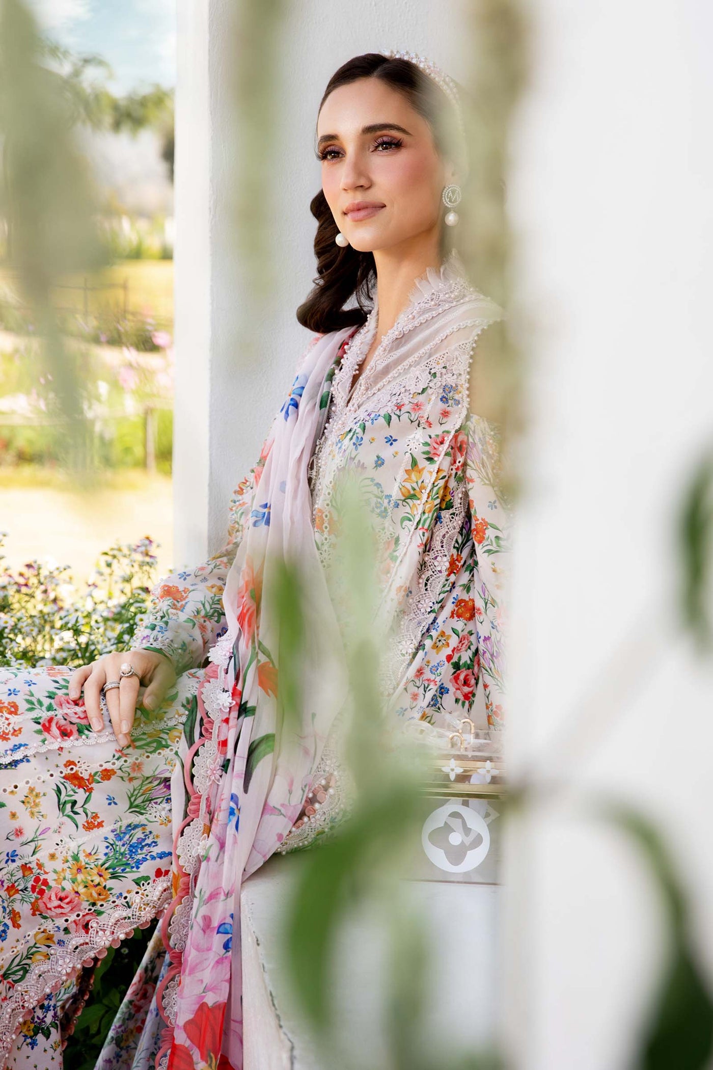 3 Piece Unstitched Printed Lawn Suit | MPT-2507-A