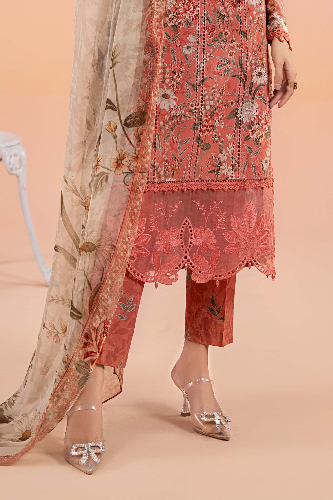 3 Piece Printed Lawn Suit | MPS-2508-A