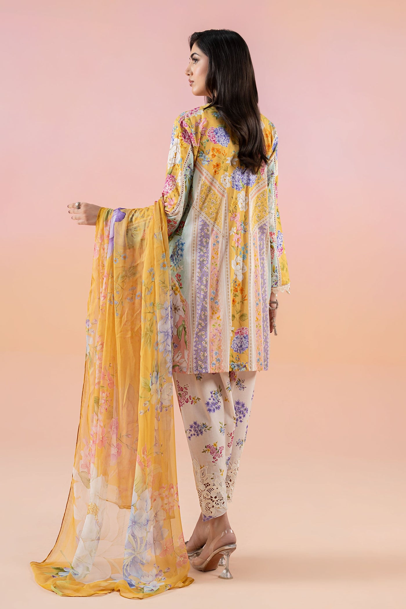 3 Piece Printed Lawn Suit | MPS-2509-A