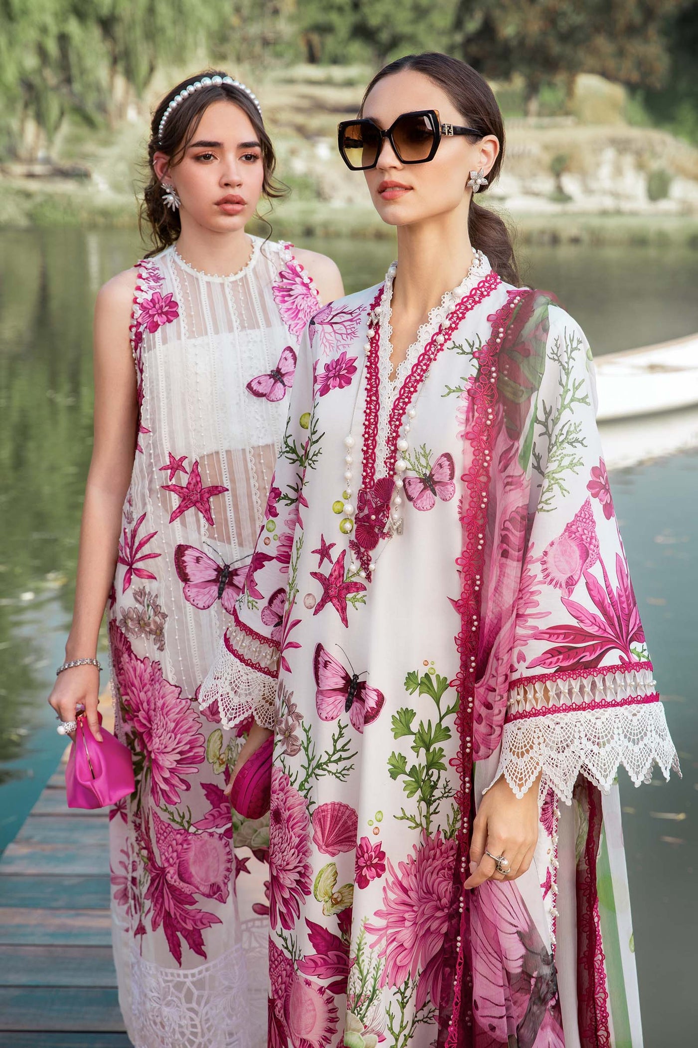 3 Piece Unstitched Printed Lawn Suit | MPT-2510-A