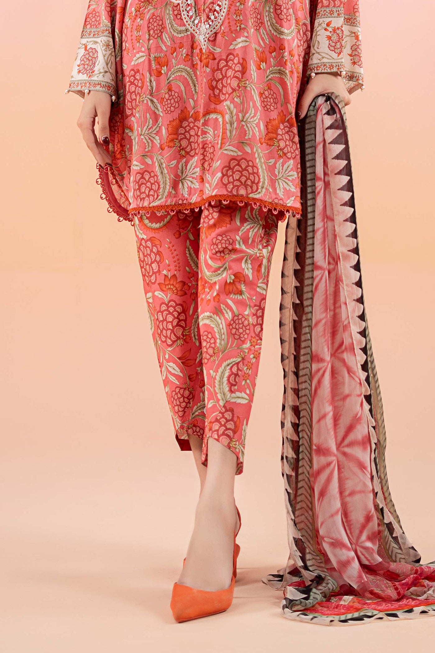 3 Piece Printed Lawn Suit | MPS-2513-A