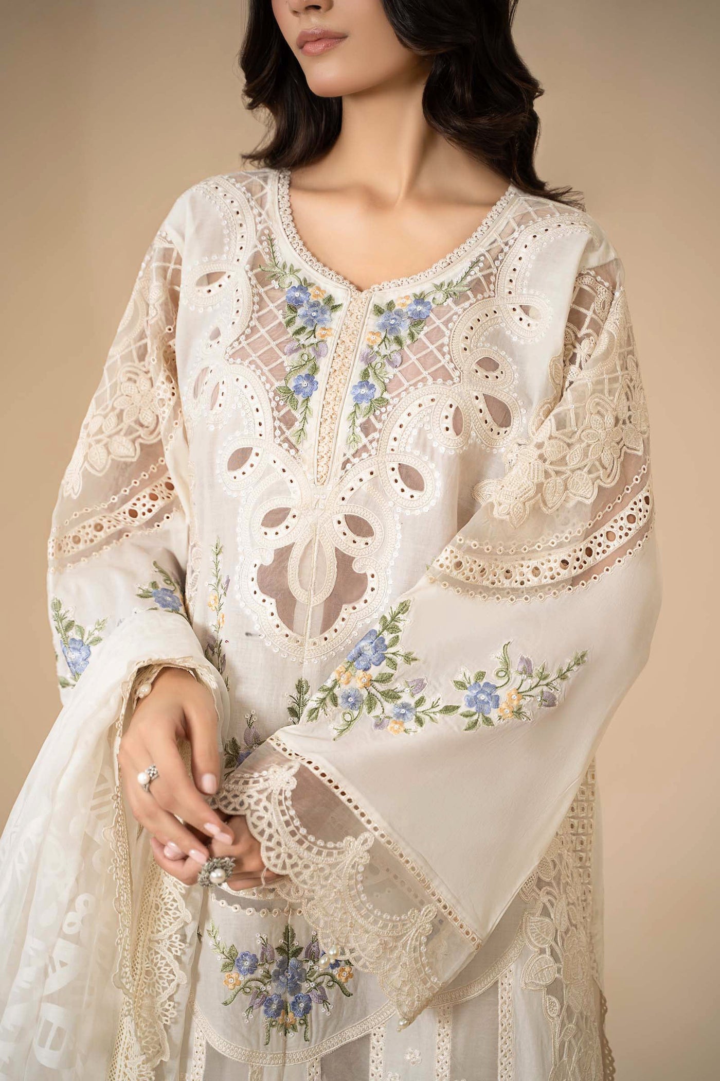 3 Piece Embroidered Lawn Suit | ELS-24-04