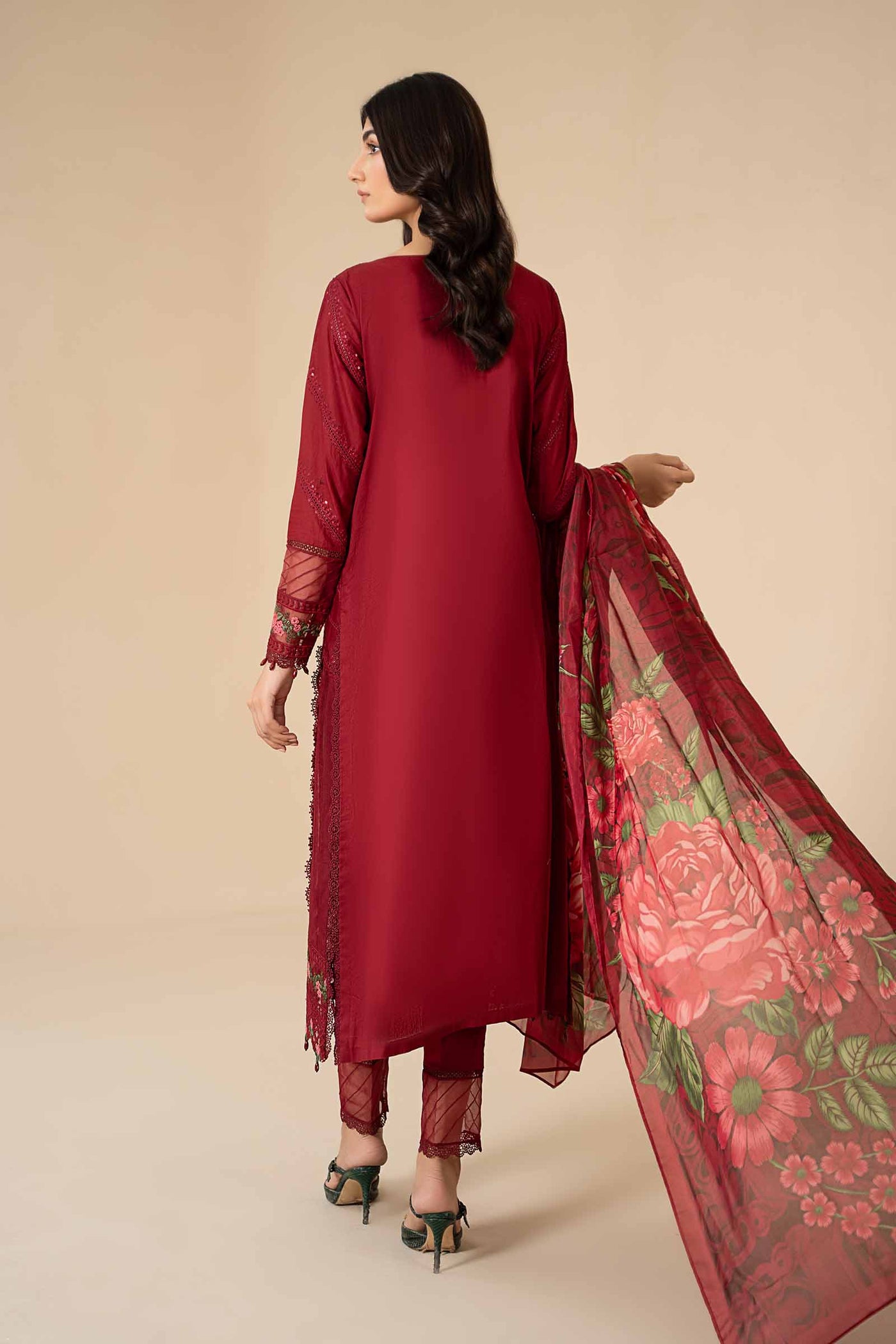 3 Piece Embroidered Lawn Suit | ELS-24-05