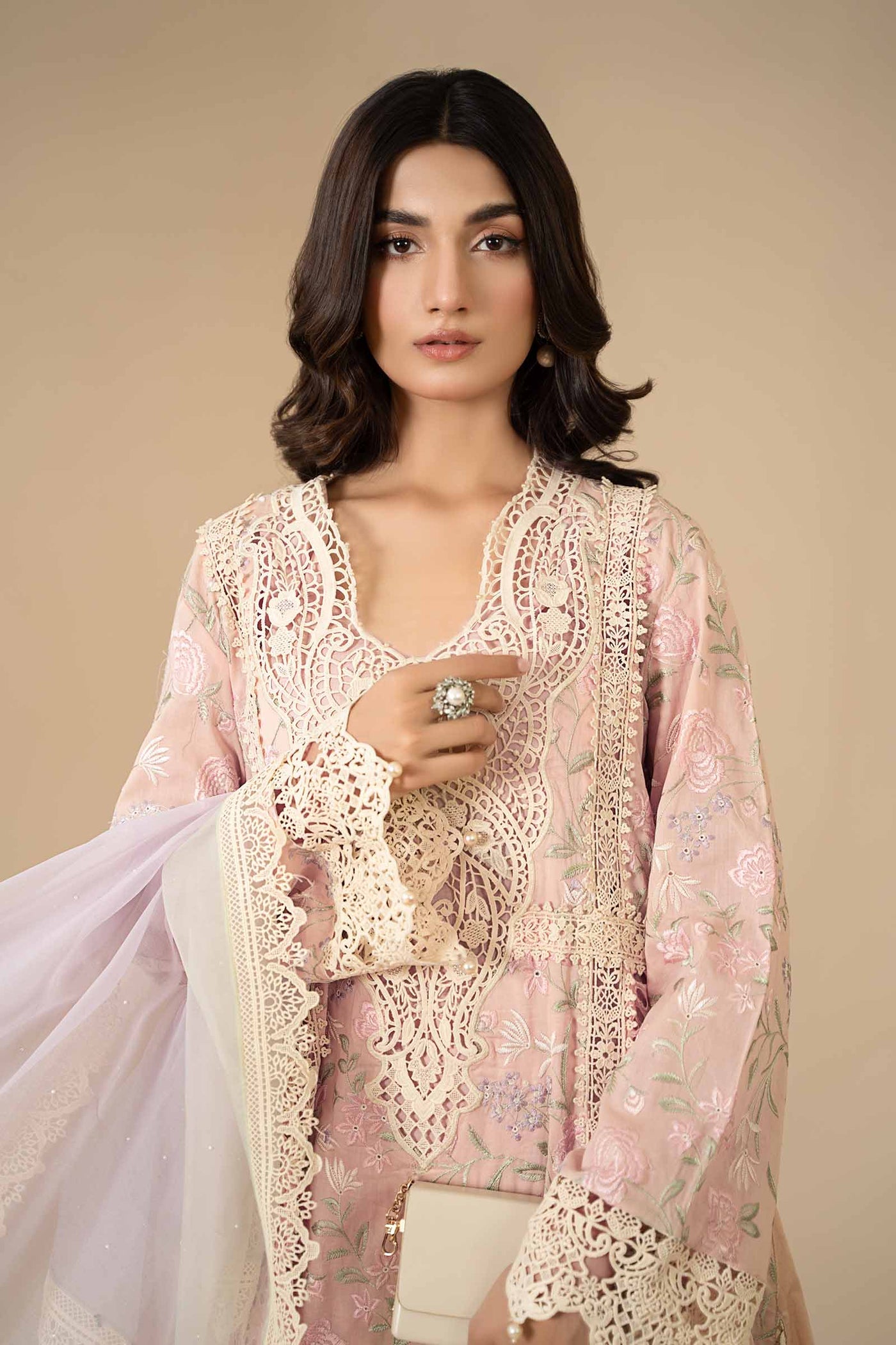 3 Piece Embroidered Lawn Suit | ELS-24-07