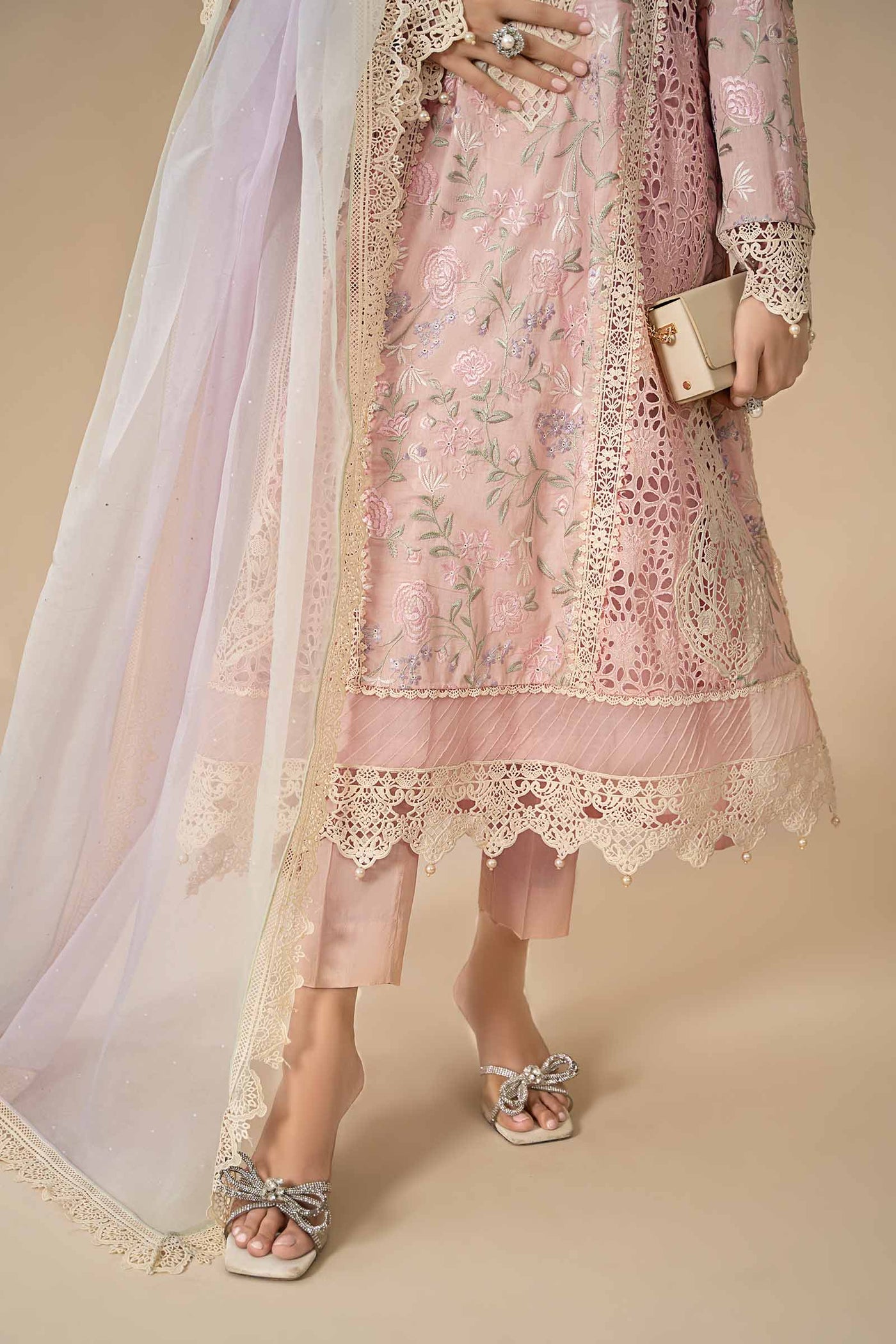 3 Piece Embroidered Lawn Suit | ELS-24-07