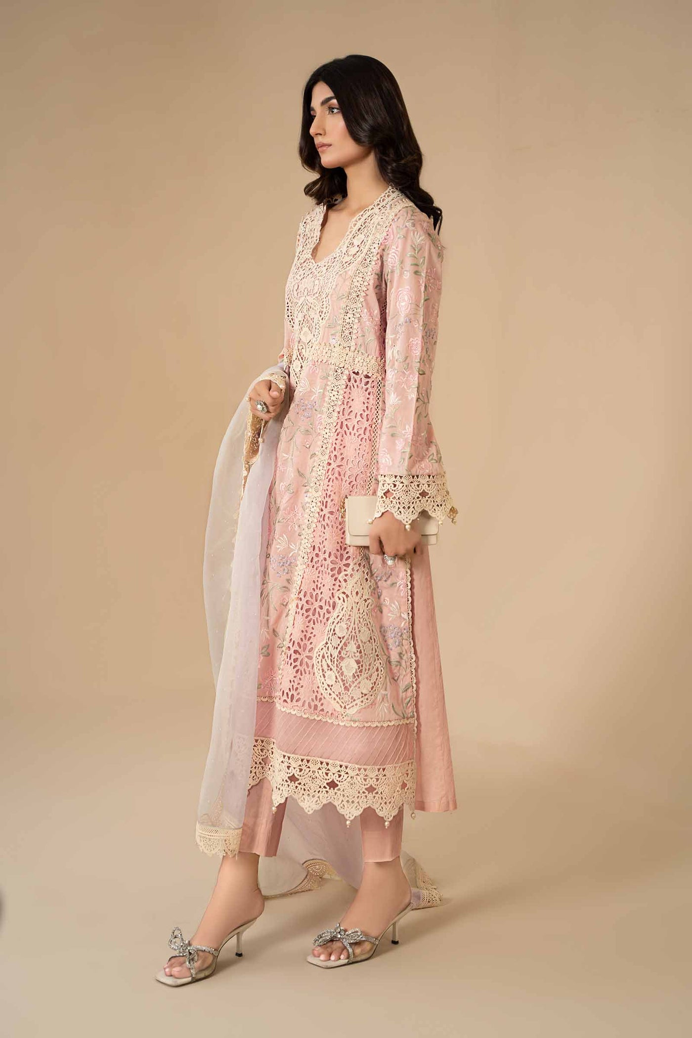 3 Piece Embroidered Lawn Suit | ELS-24-07