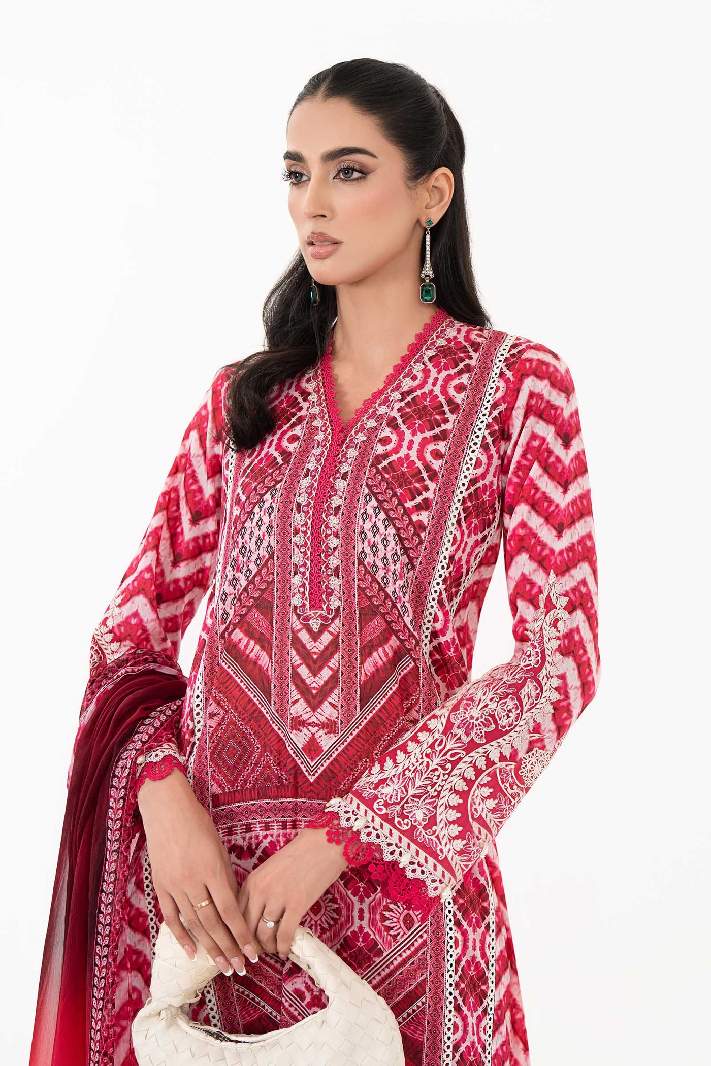 3 Piece Printed Lawn Suit | MPS-2208-A