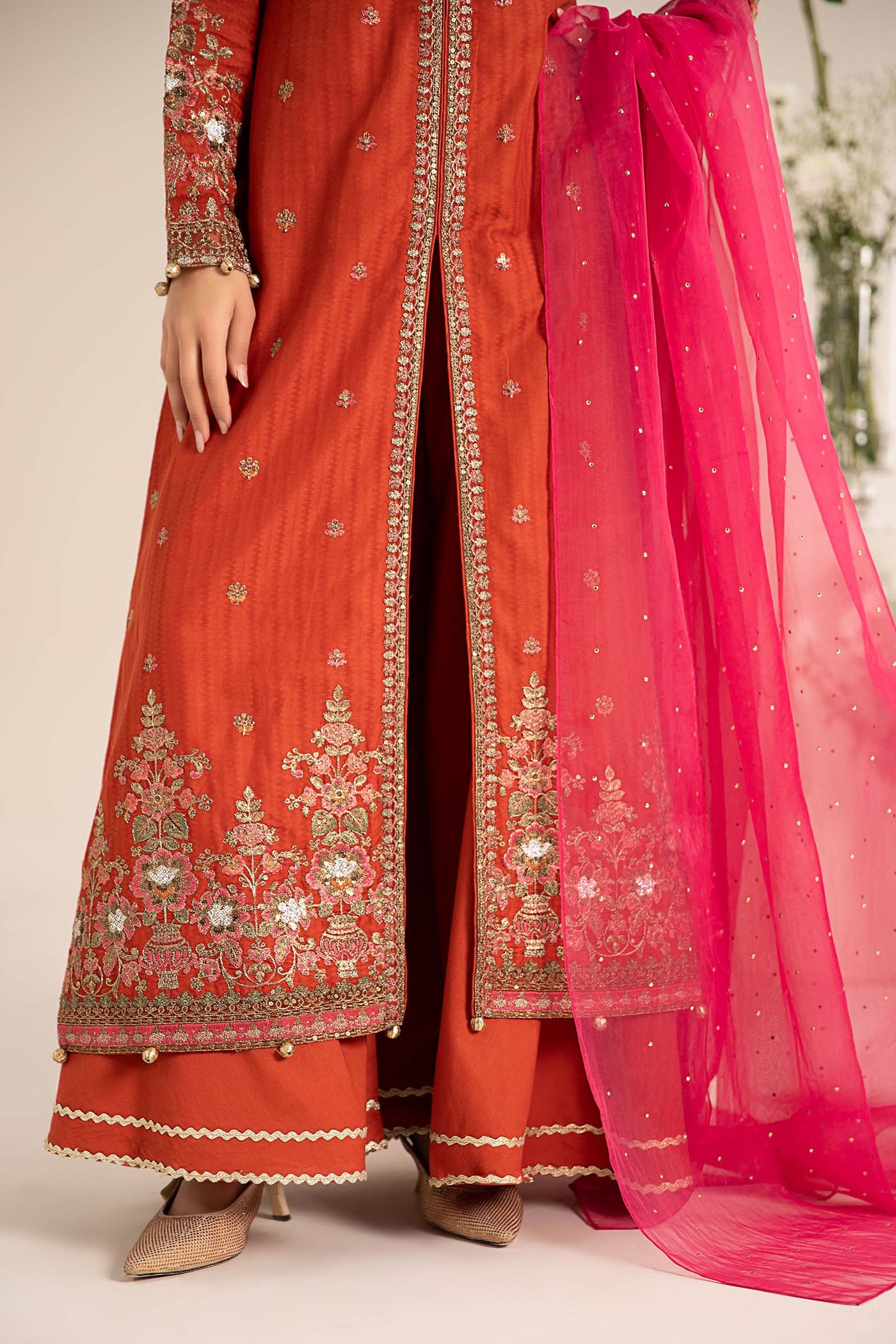 3 Piece Embroidered Lawn Suit | DW-EF25-21