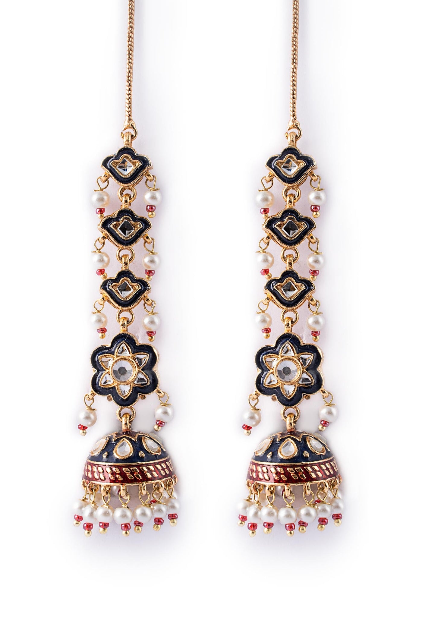 Taj Phool Jhumka | JER-EF25-09