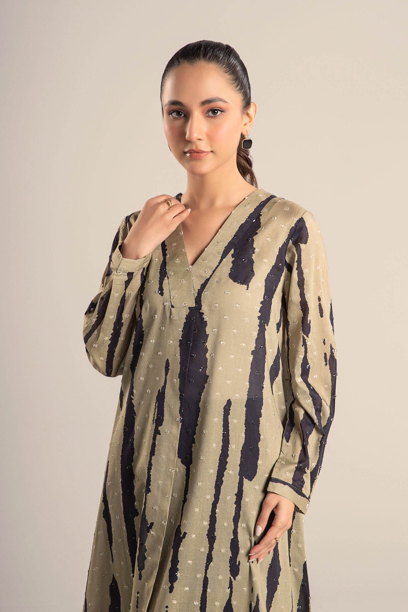 Printed Brochia Tunic | MB-CS25-64