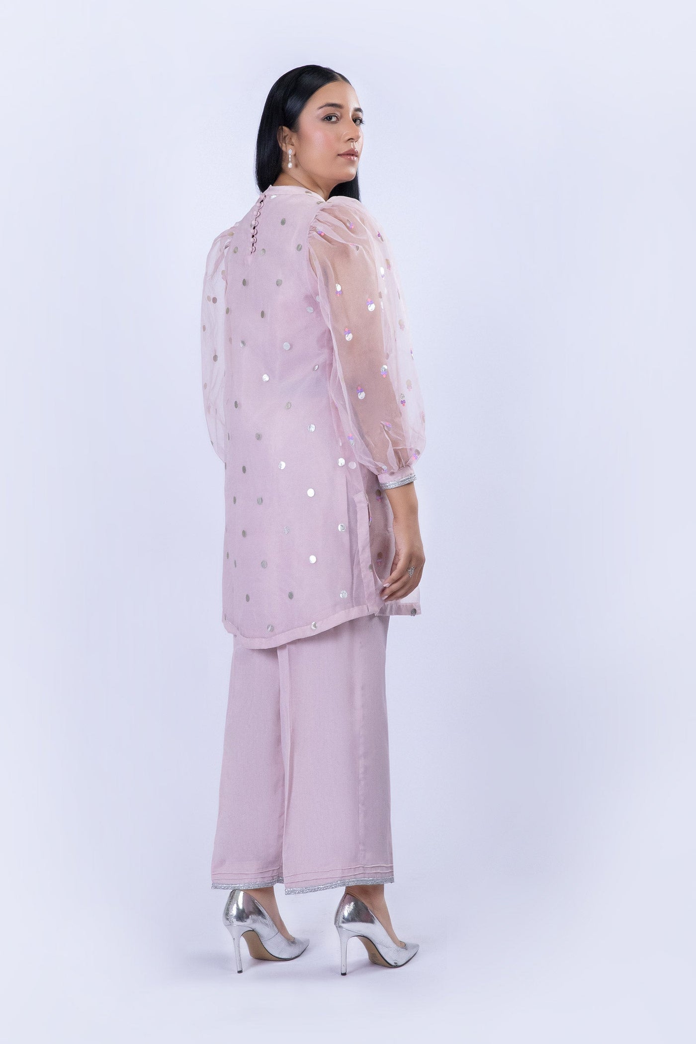 2 Piece Shirt with Culottes pants | MB-F23-414