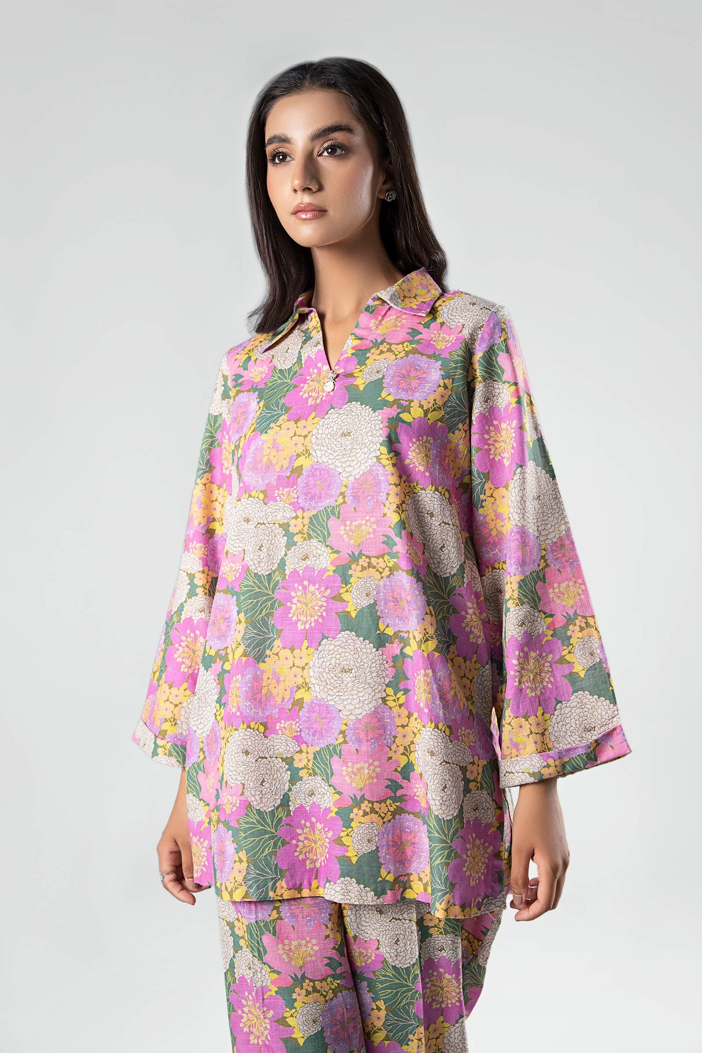 2 Pc Printed Khaddar Suit | MB-USP23-204B