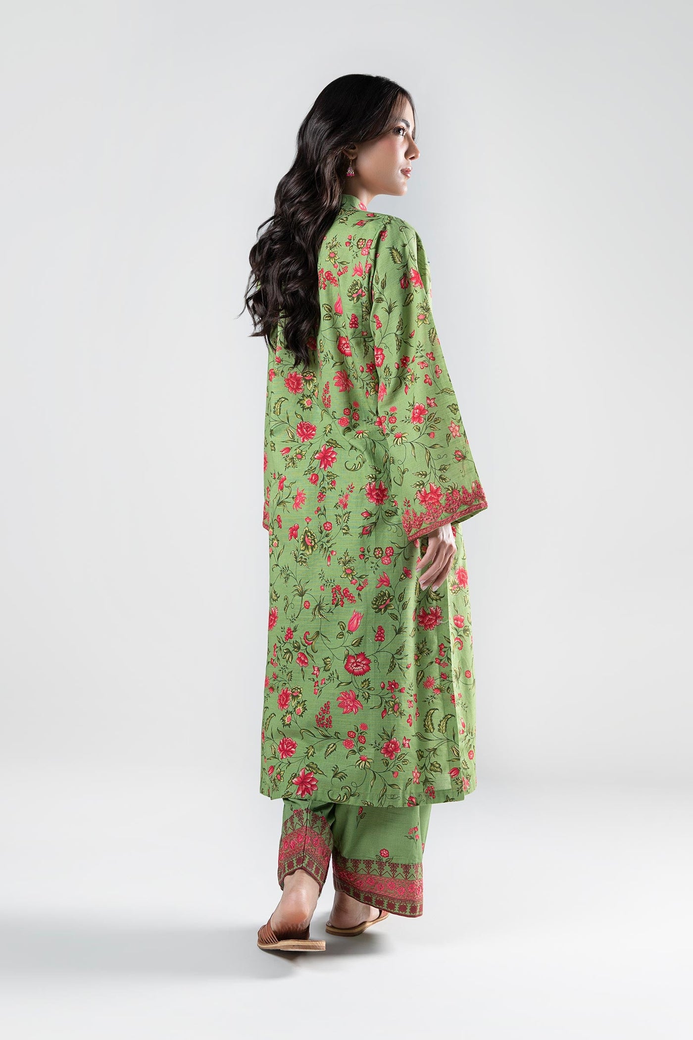 2 Pc Embroidered Khaddar Suit | MB-WS24-142