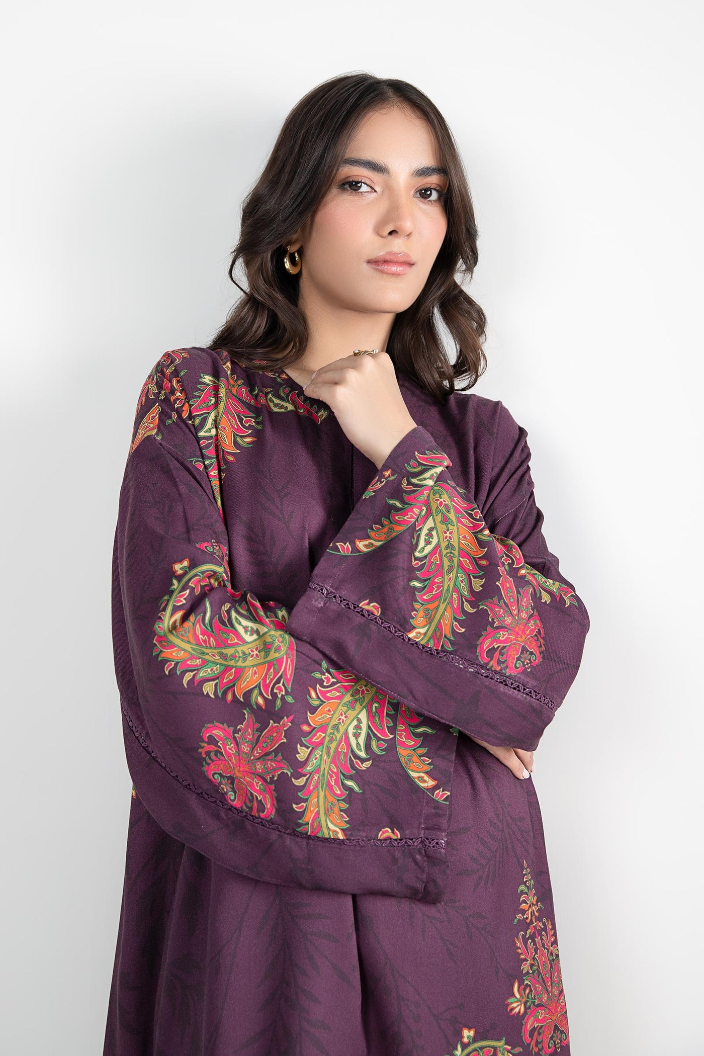 2 Pc Printed Twill Suit | MB-WS24-173