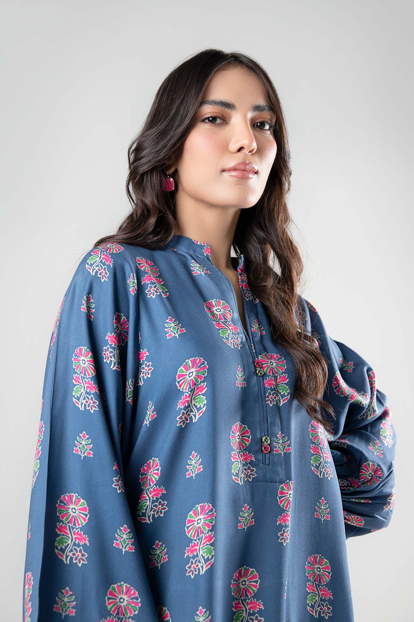 2 Pc Printed Twill Suit | MB-WS24-174