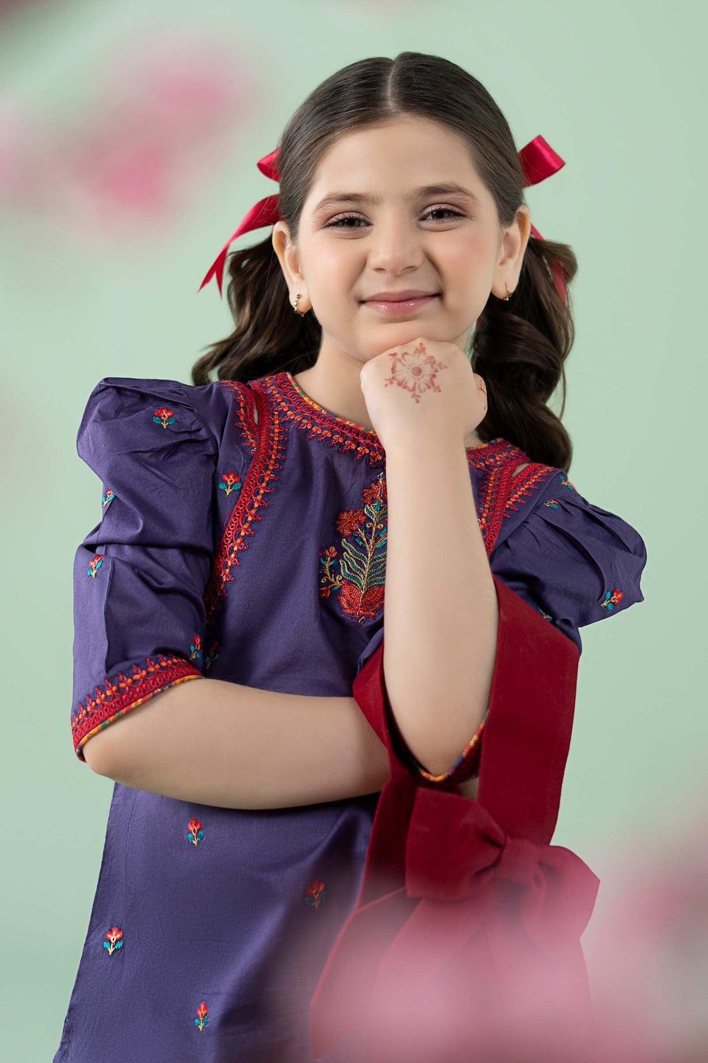 3 Piece Embroidered Lawn Suit | MKD-EA25-20