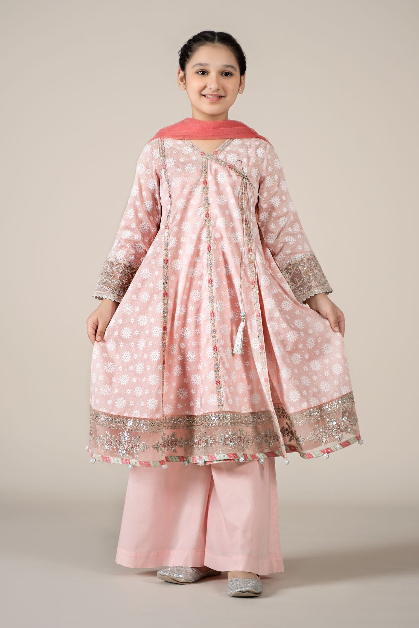 3 Piece Embroidered Lawn Suit | MKD-EF25-09