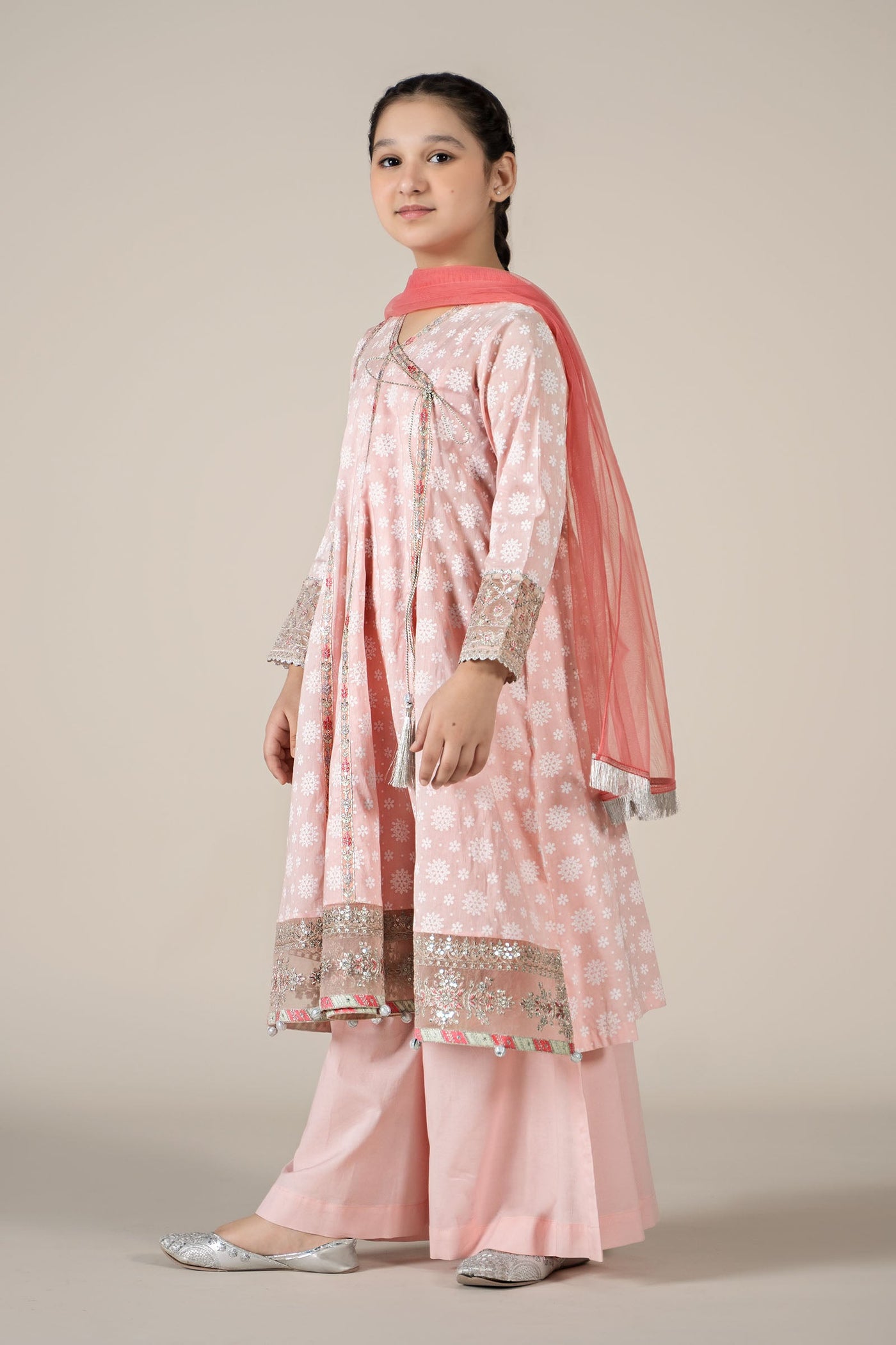 3 Piece Embroidered Lawn Suit | MKD-EF25-09