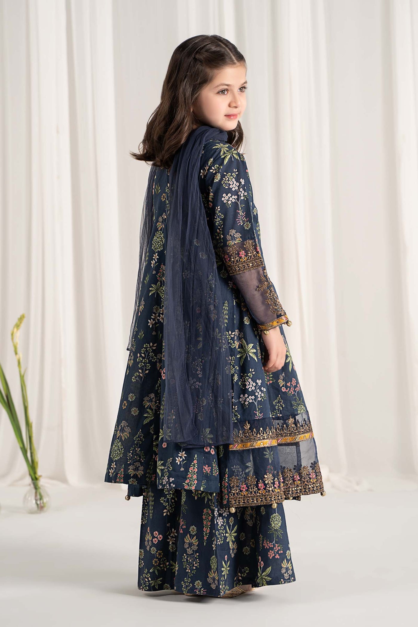 3 Piece Printed Lawn Suit | MKD-EF25-13