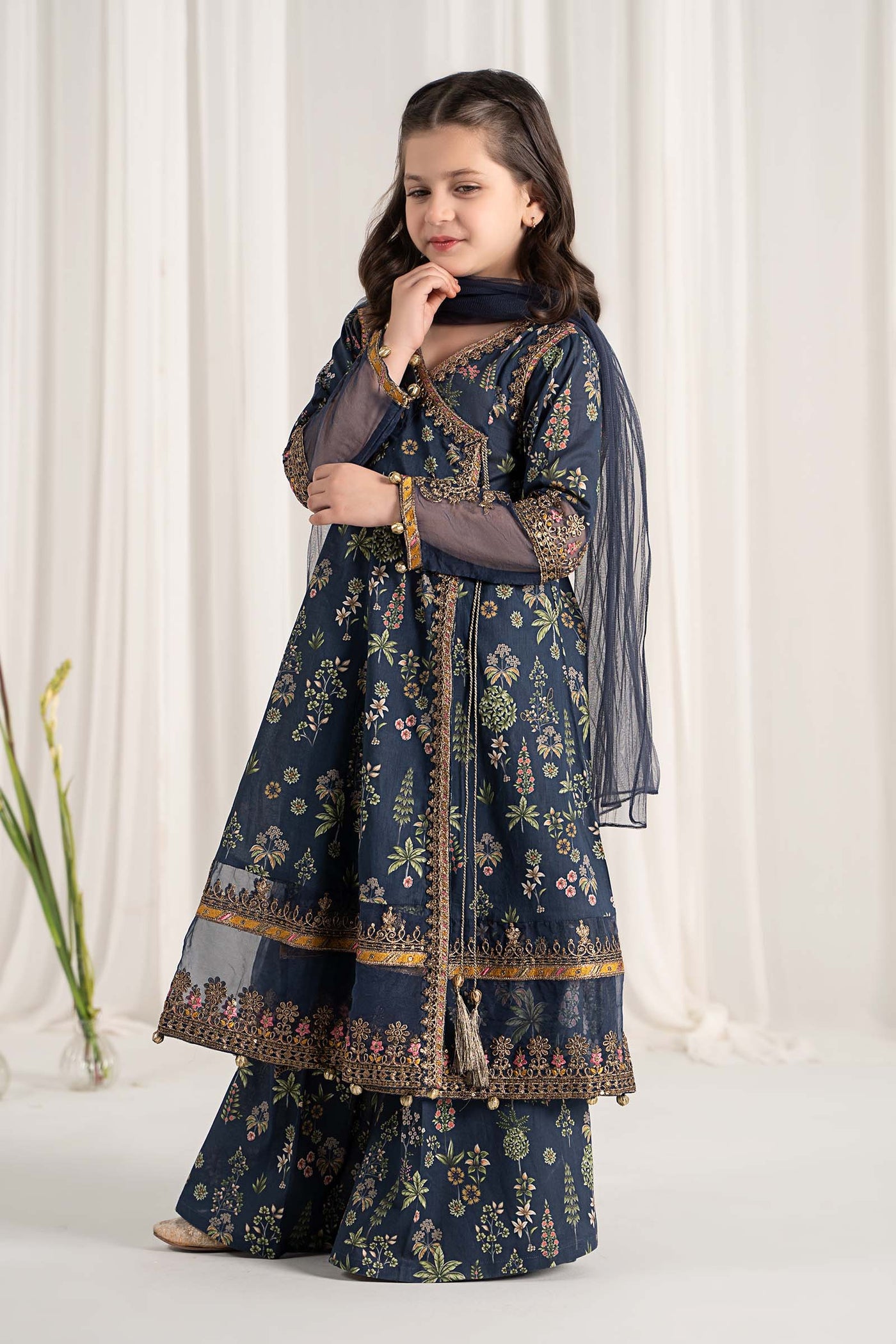 3 Piece Printed Lawn Suit | MKD-EF25-13