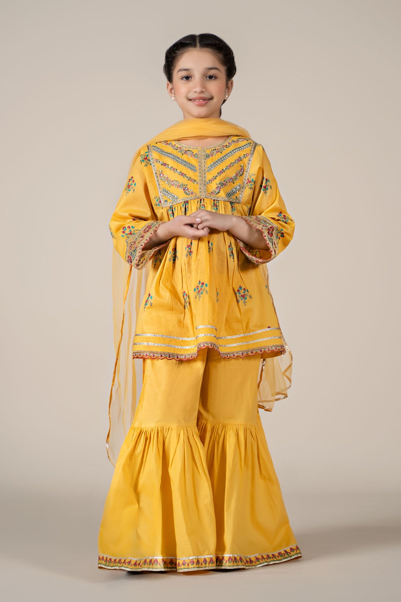 3 Piece Embroidered Lawn Suit | MKD-EF25-15