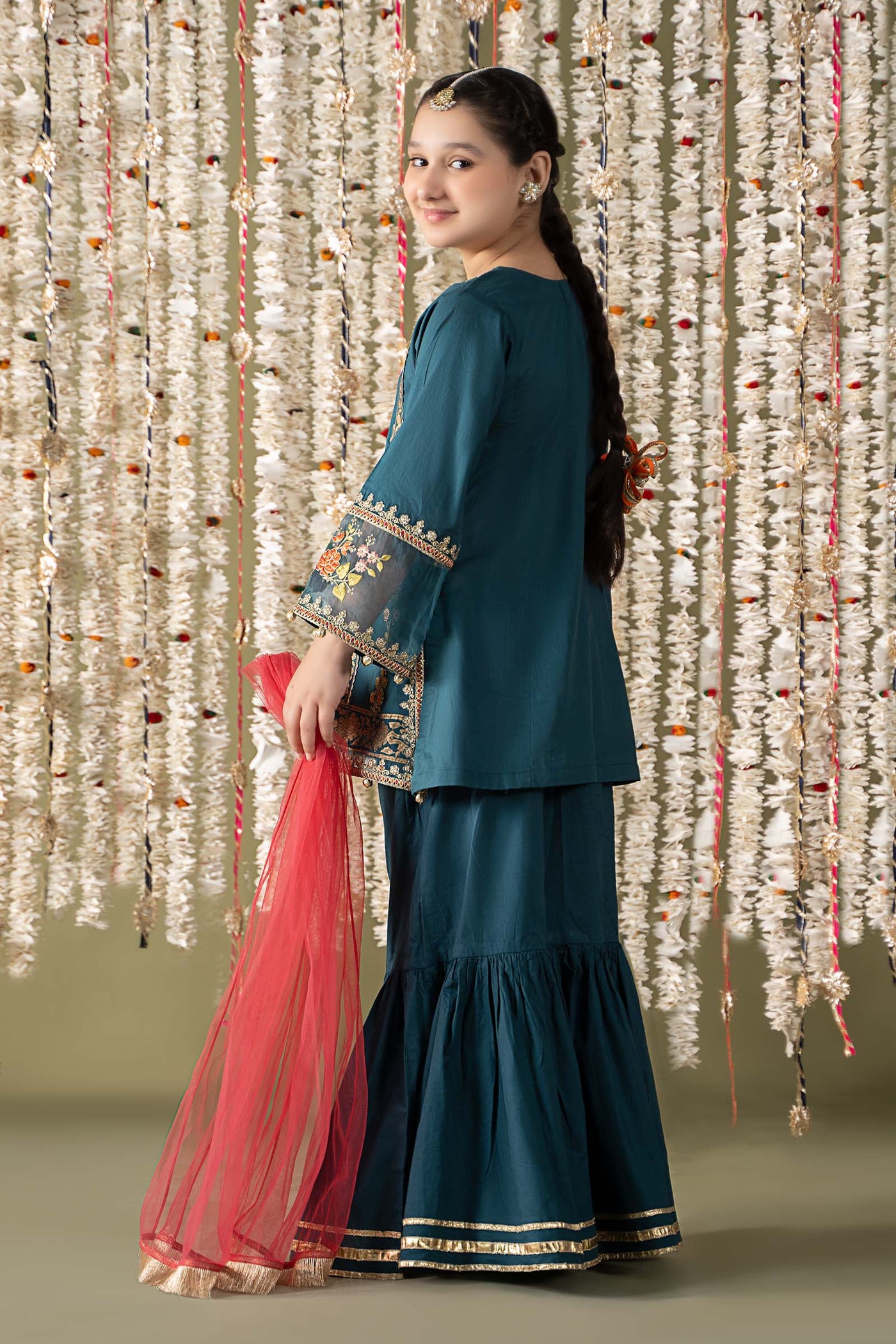 3 Piece Embroidered Lawn Suit | MKD-EF25-24