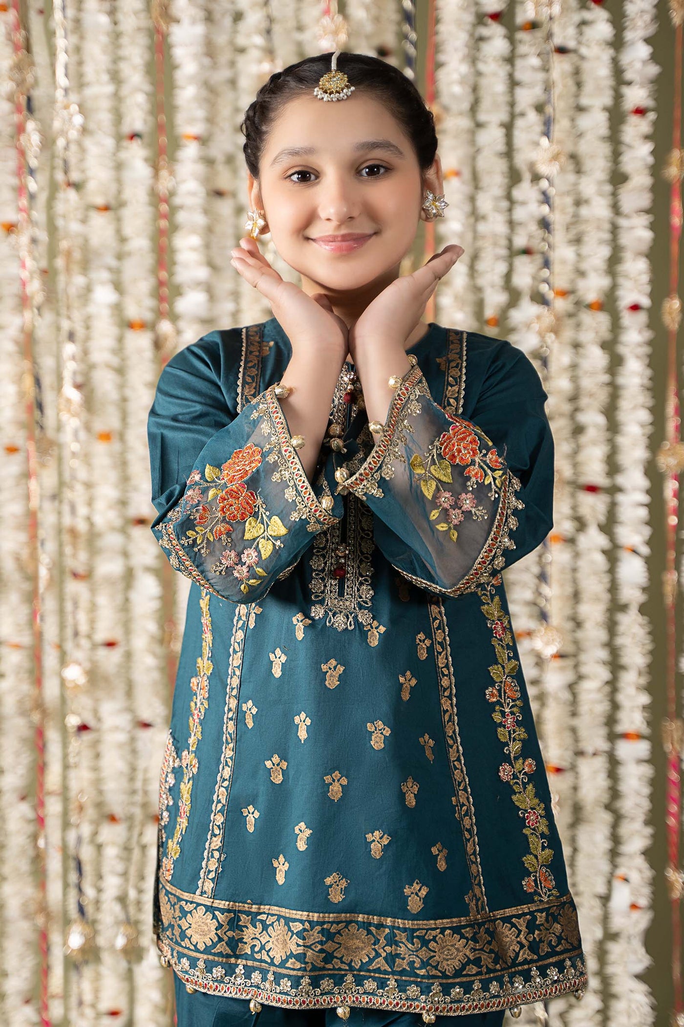 3 Piece Embroidered Lawn Suit | MKD-EF25-24