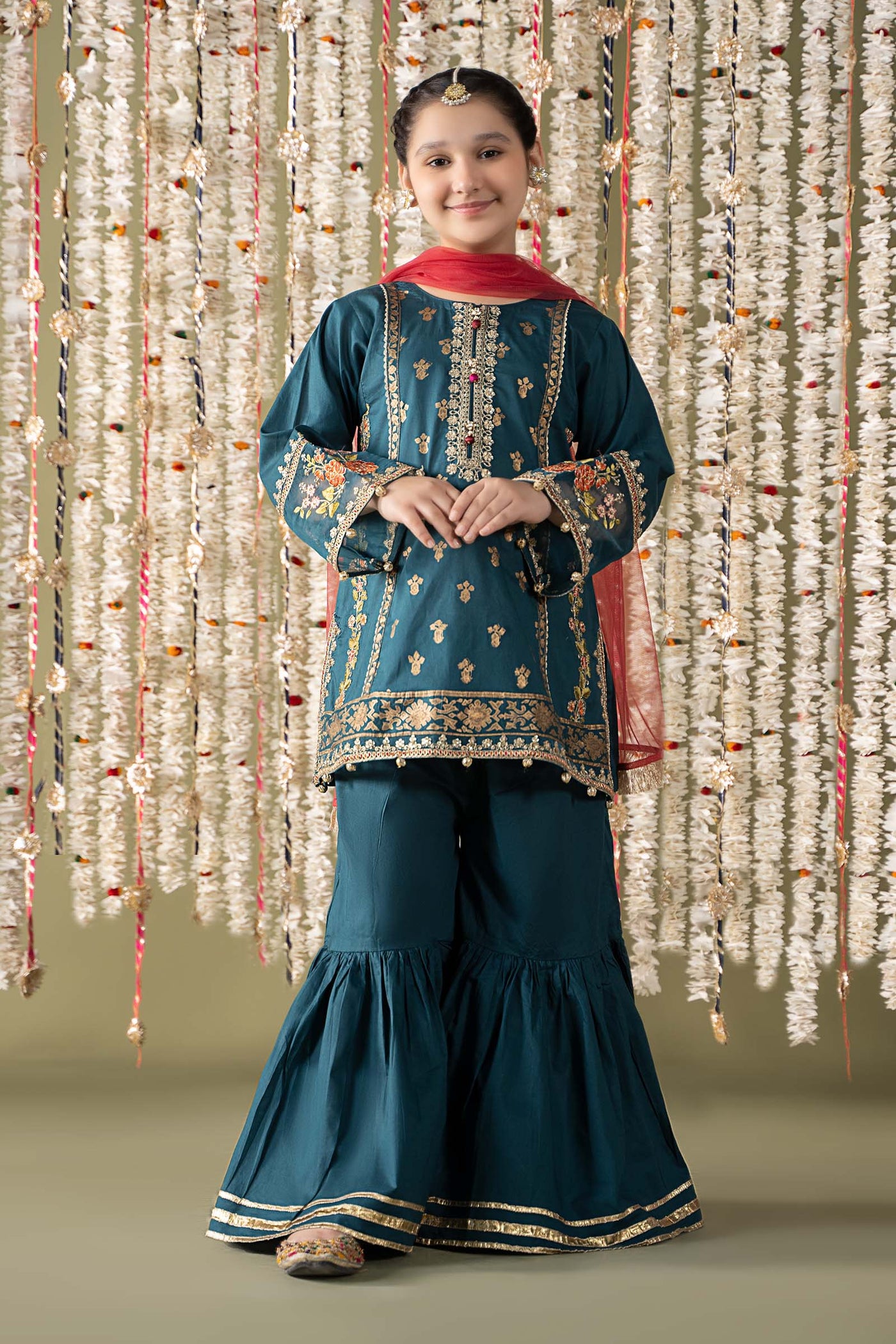 3 Piece Embroidered Lawn Suit | MKD-EF25-24