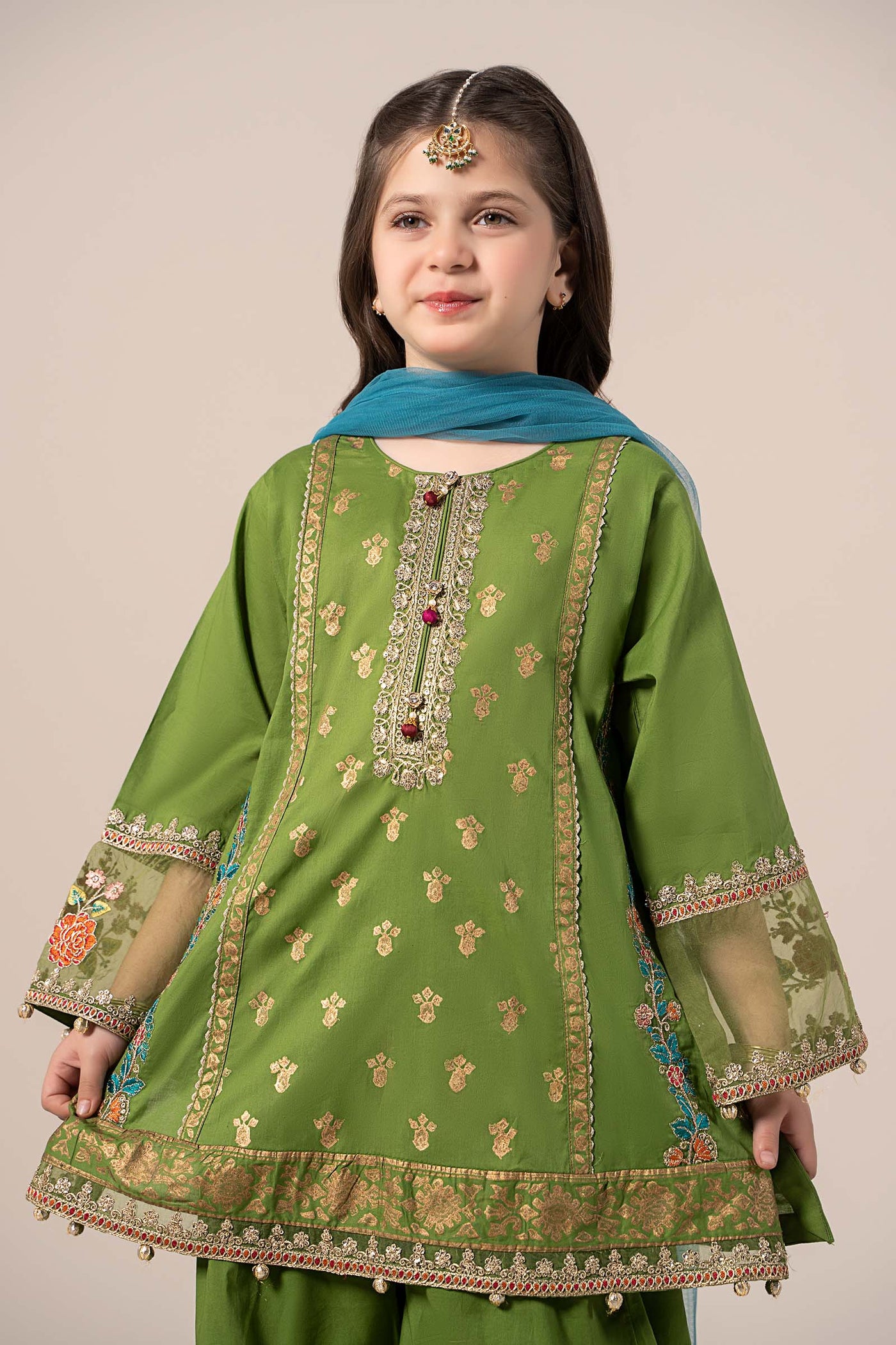 3 Piece Embroidered Lawn Suit | MKD-EF25-24