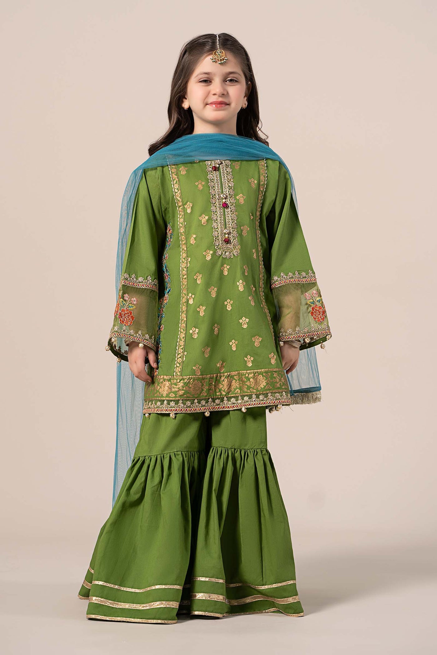 3 Piece Embroidered Lawn Suit | MKD-EF25-24