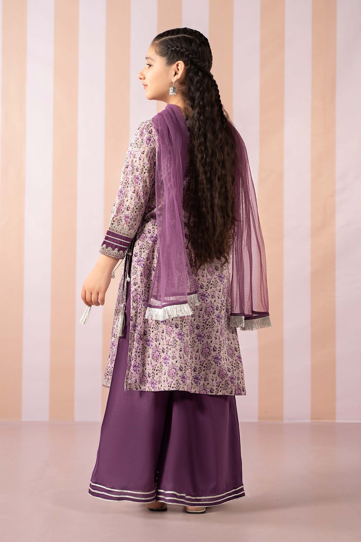 3 Piece Embroidered Lawn Suit | MKD-EF25-27