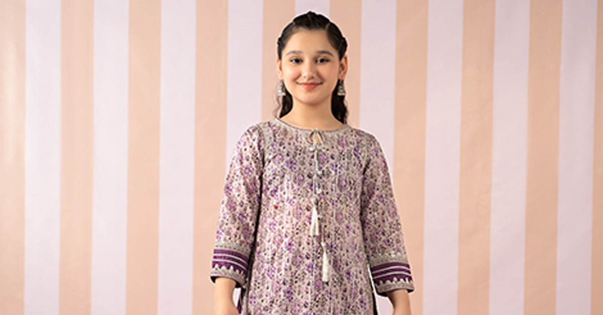 3 Piece Embroidered Lawn Suit | MKD-EF25-27