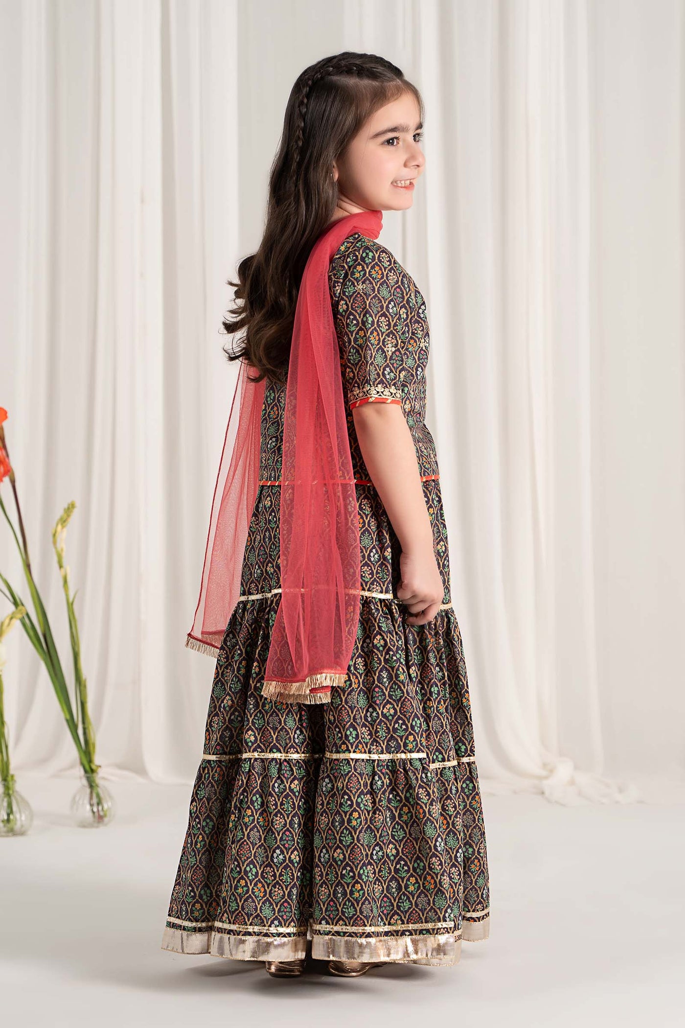 3 Piece Printed Lawn Suit | MKD-EF25-30