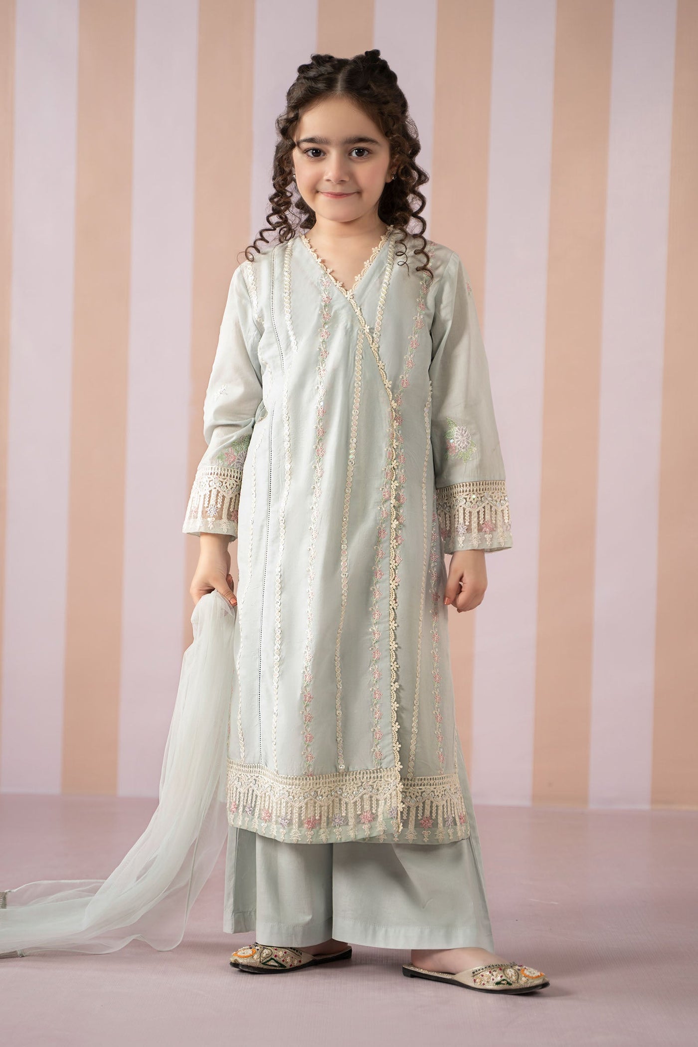 3 Piece Embroidered Lawn Suit | MKD-EF25-51