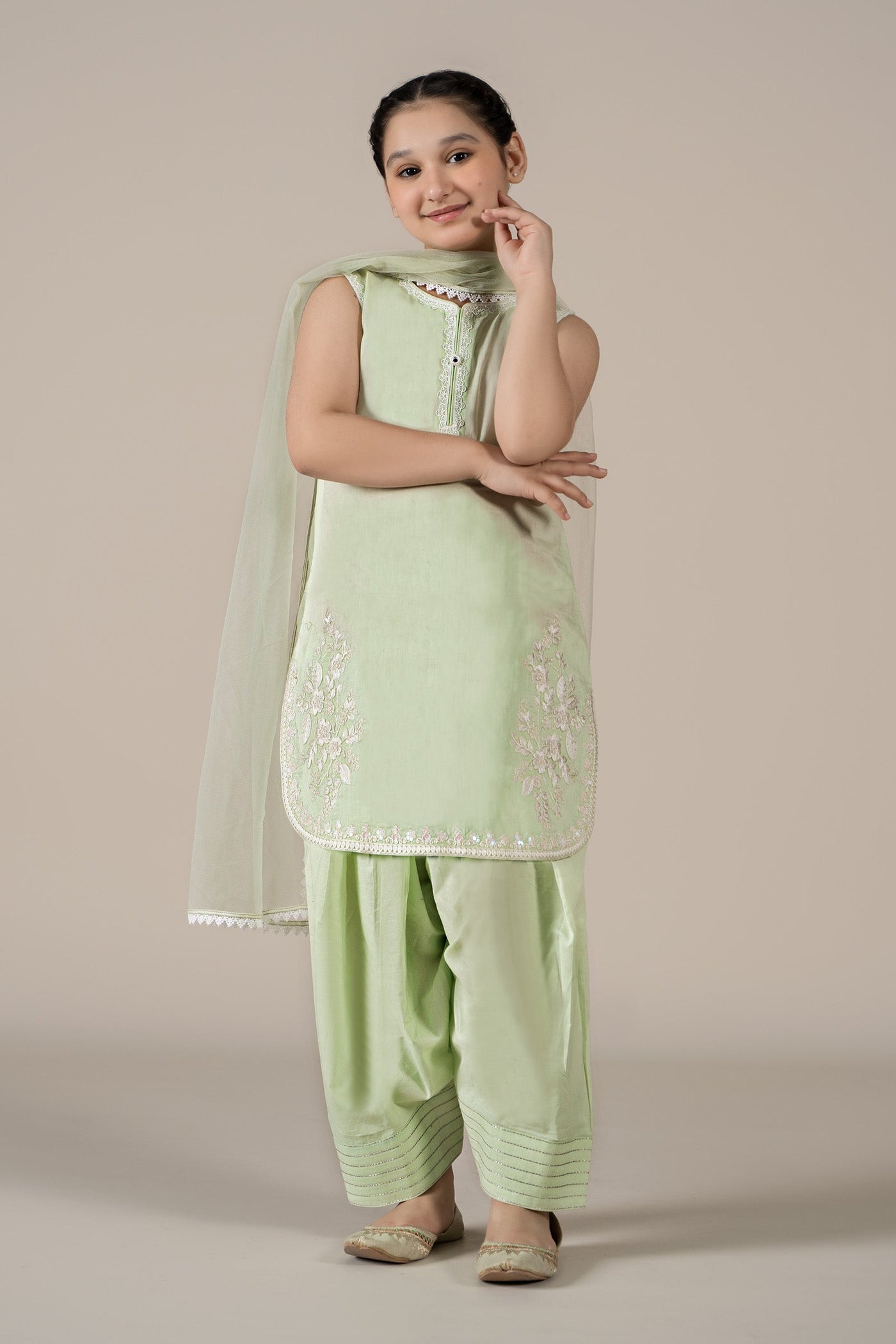 3 Piece Embroidered Lawn Suit | MKD-EF25-60