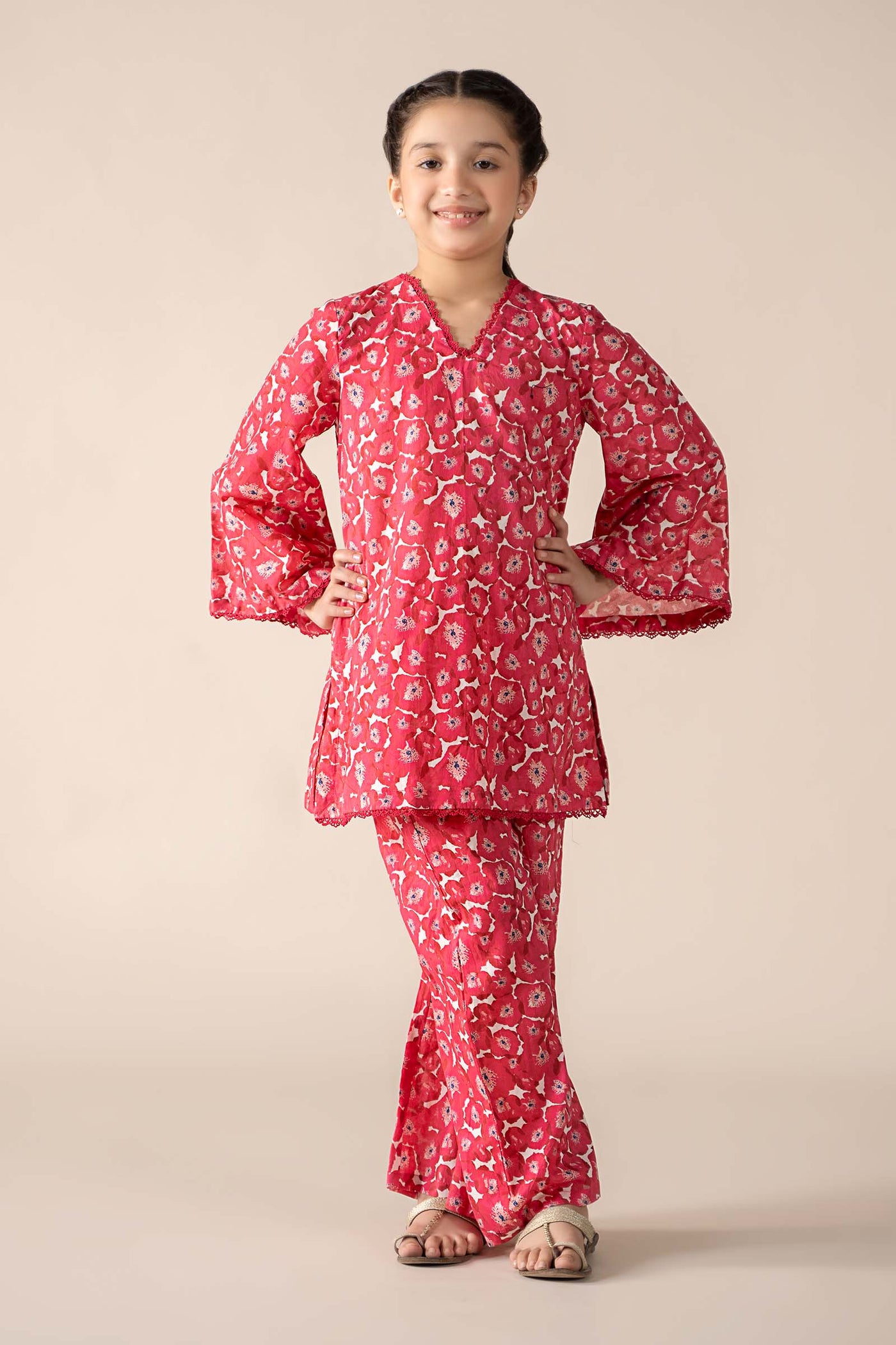 2 Piece Printed Lawn Suit | MKD-EF25-69