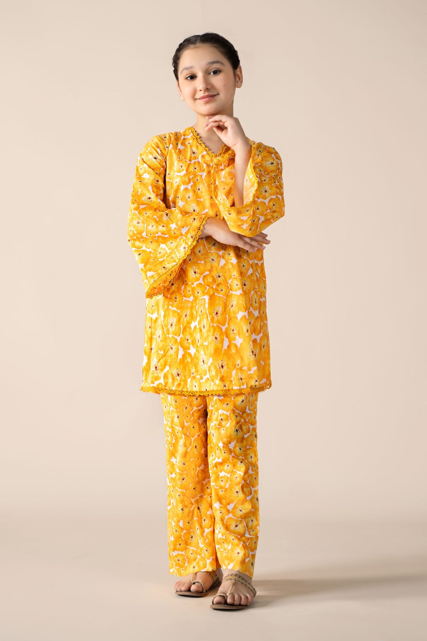 2 Piece Printed Lawn Suit | MKD-EF25-69