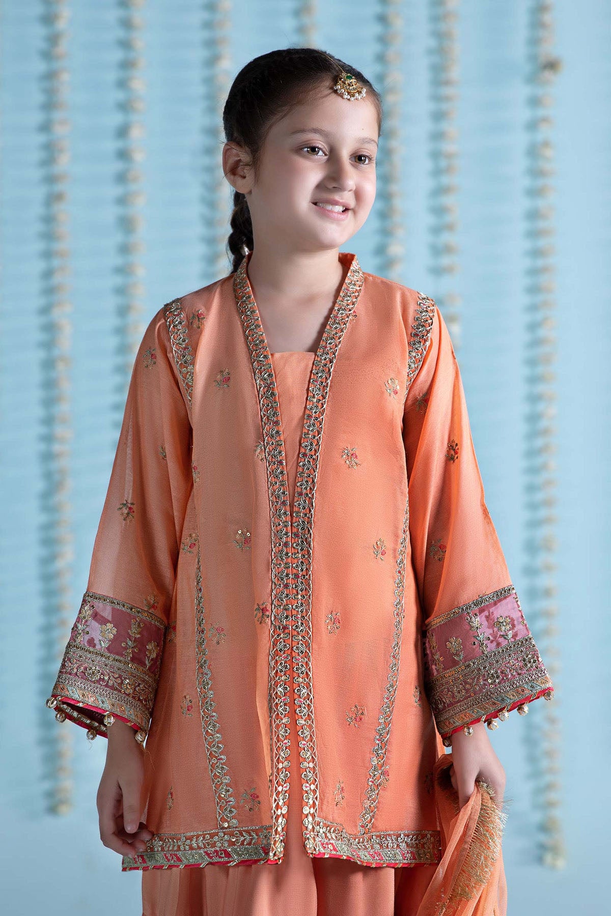 3 Piece Embroidered Paper Cotton Suit | MKS-EA24-04 – Maria.B. Designs (AE)