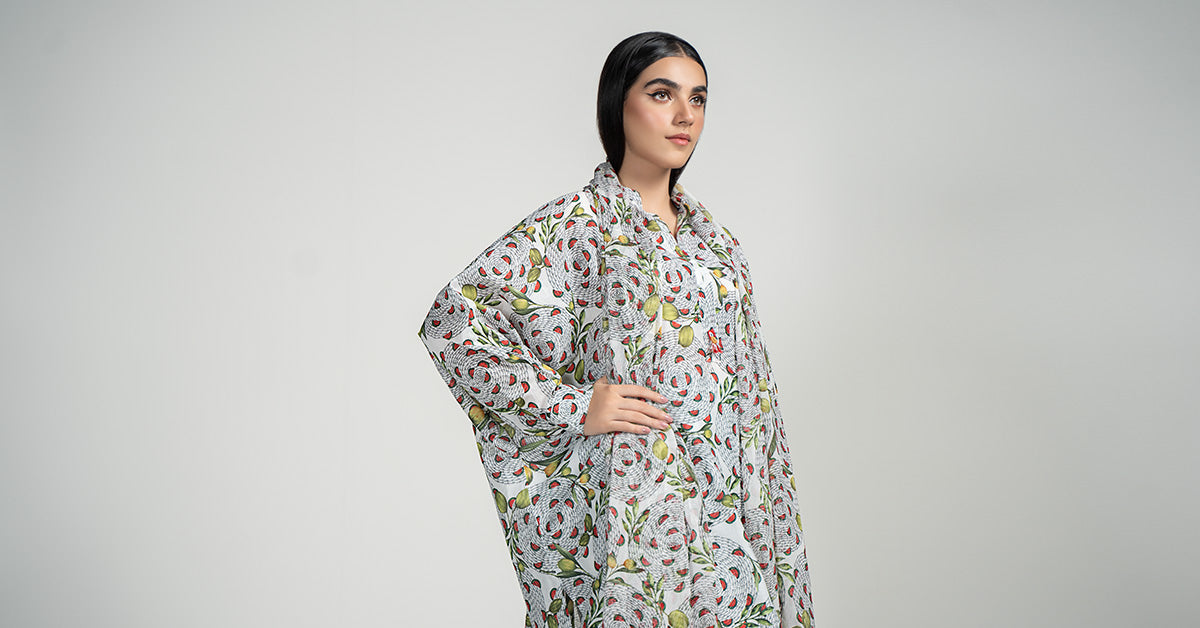 3 Piece Printed Lawn Suit | PS-PF24-02