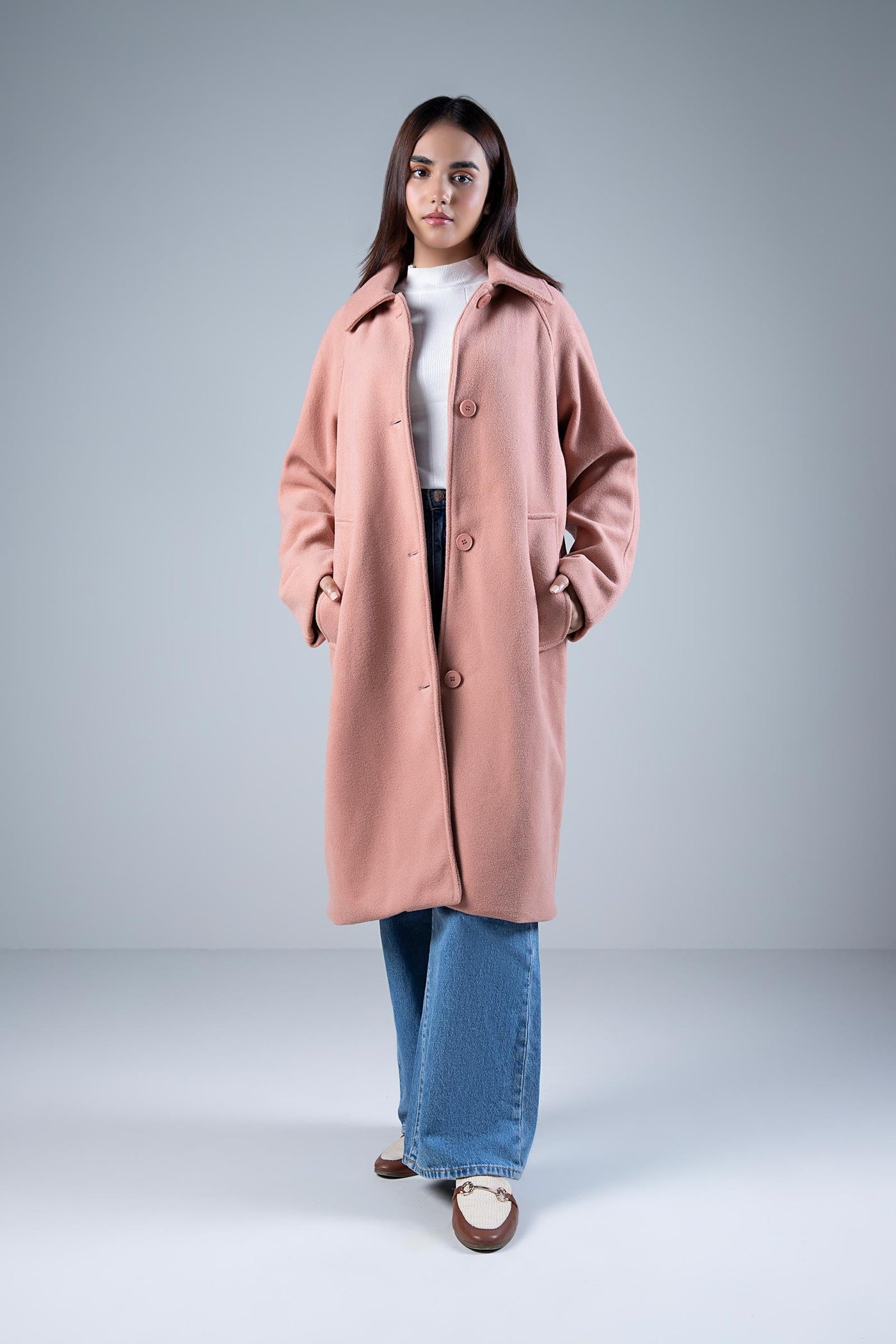 Basic Wool Coat | WEST-W24-34A