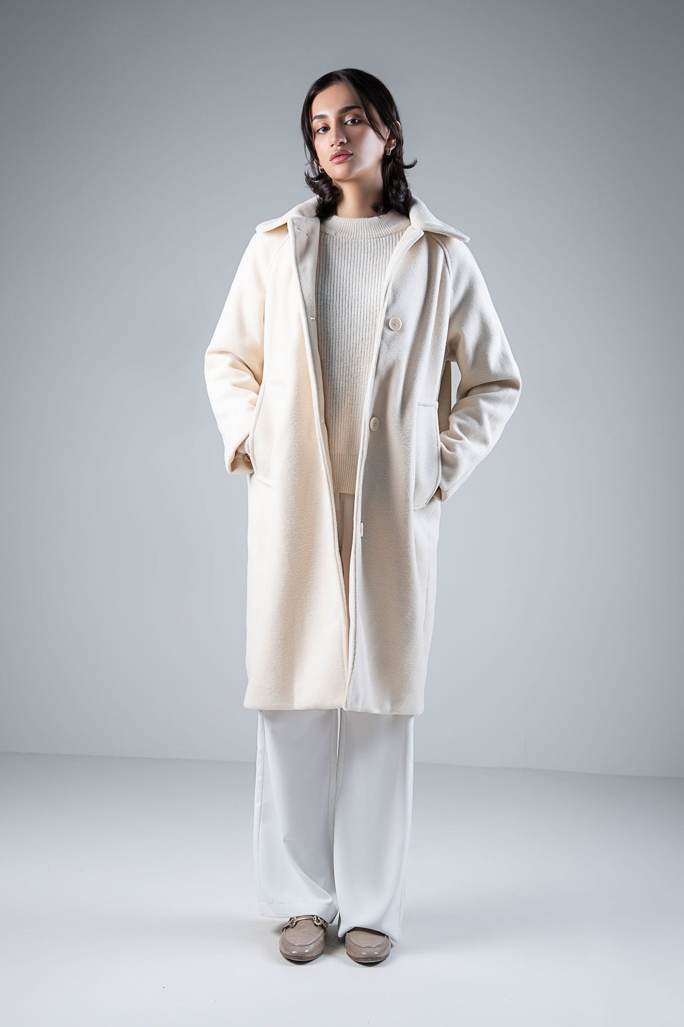 Basic Wool Coat | WEST-W24-34B