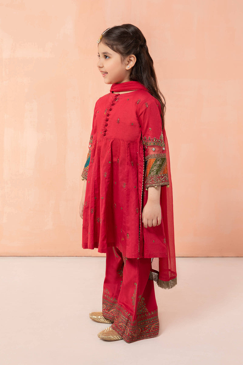 3 Piece Embroidered Lawn Suit | MKD-EF22-29R1