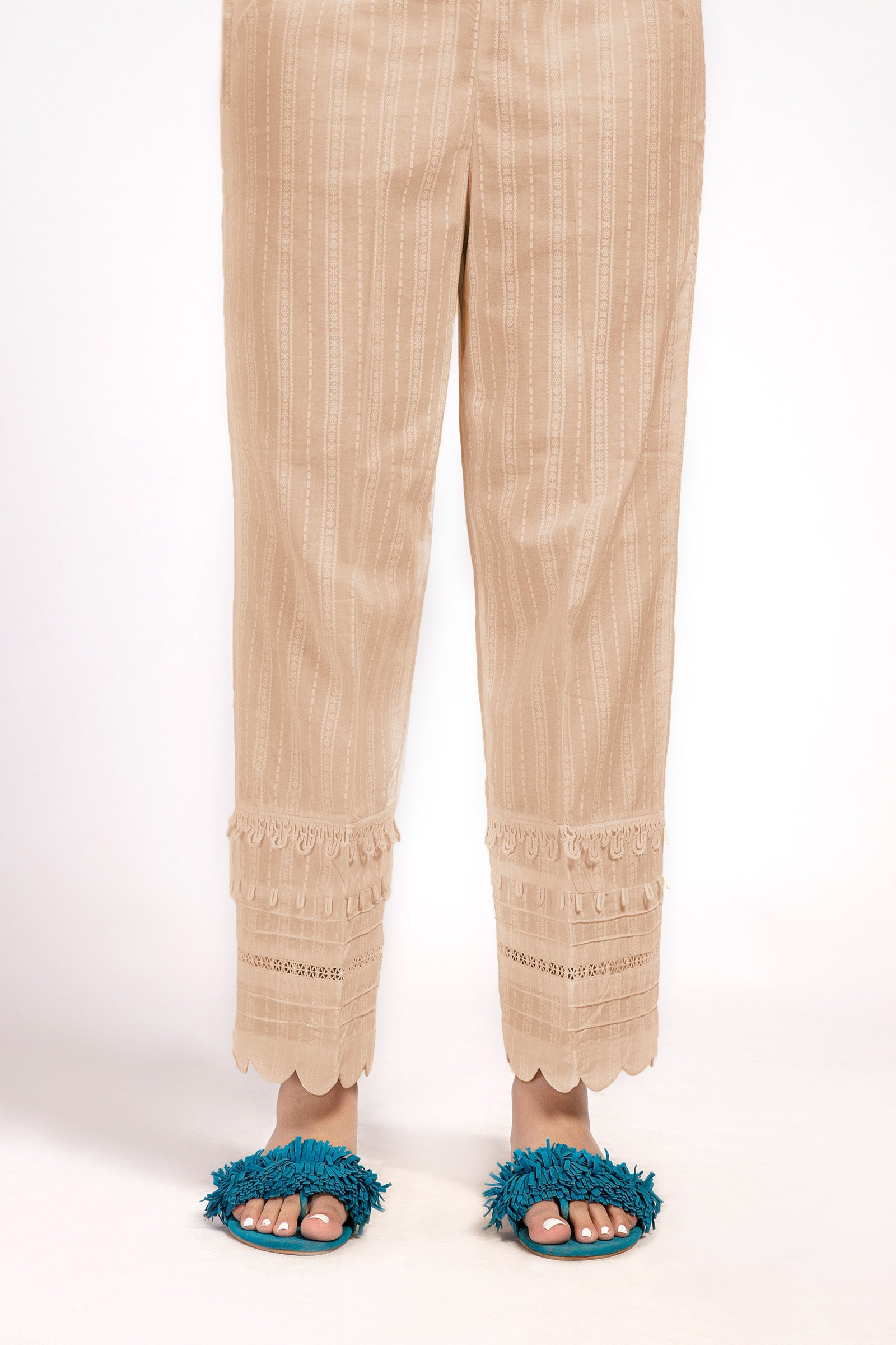 Indian Pakistani Pants/ Minimalist Cigarette Trousers/Cotton slim fit  trouser/Indian pants for women/pencil style trousers, Lace, pearls –  cottonandessentials