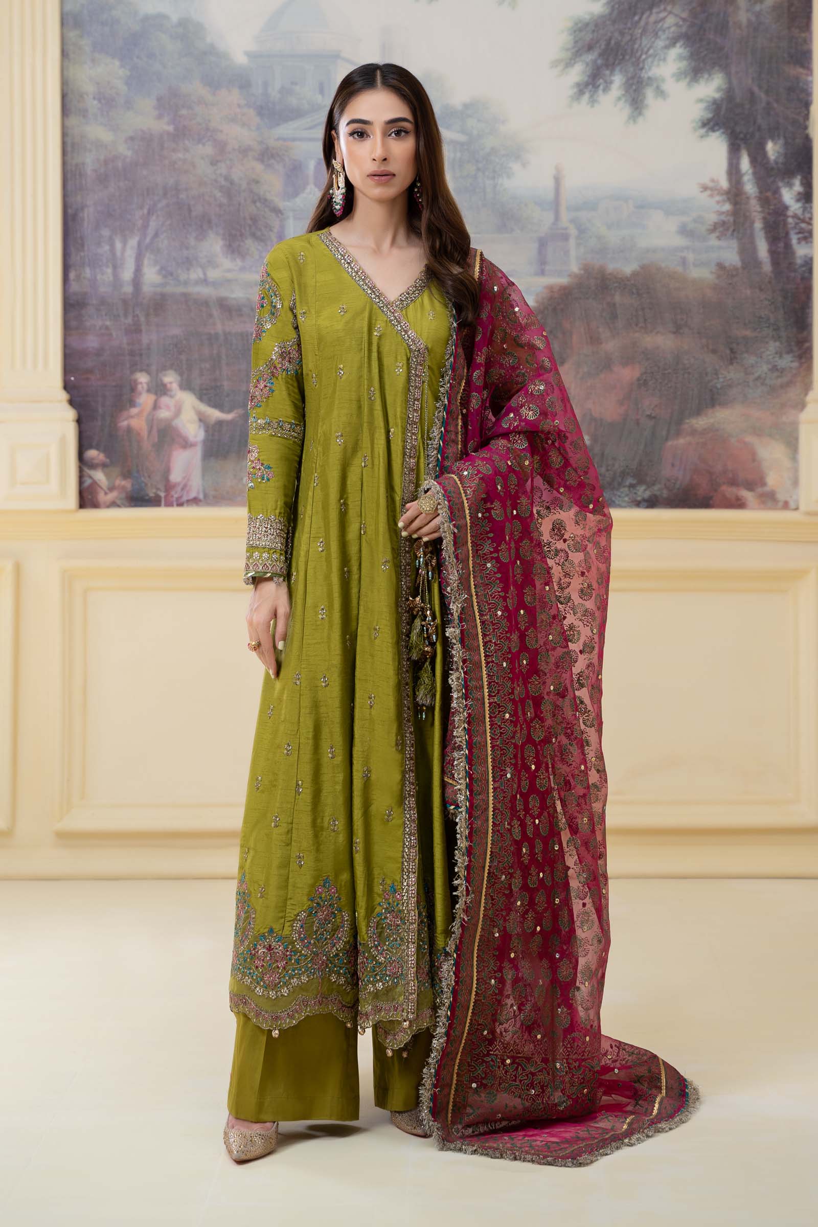 Suit Lime Green SF-W23-11 – Maria.B. Designs (AE)