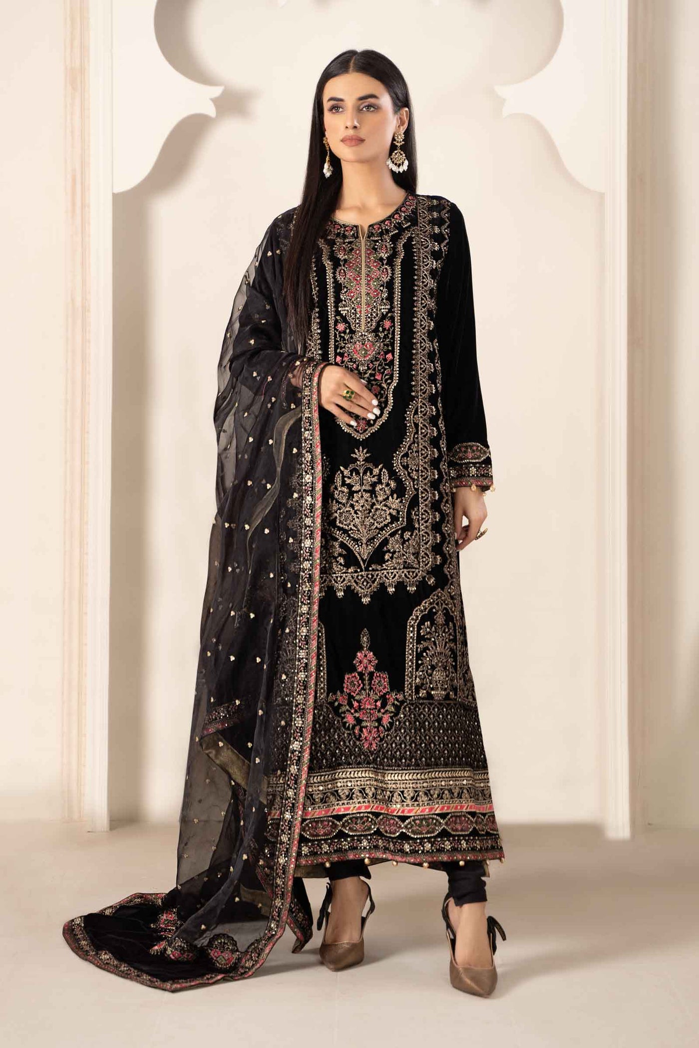 Maria b 2024 black suit