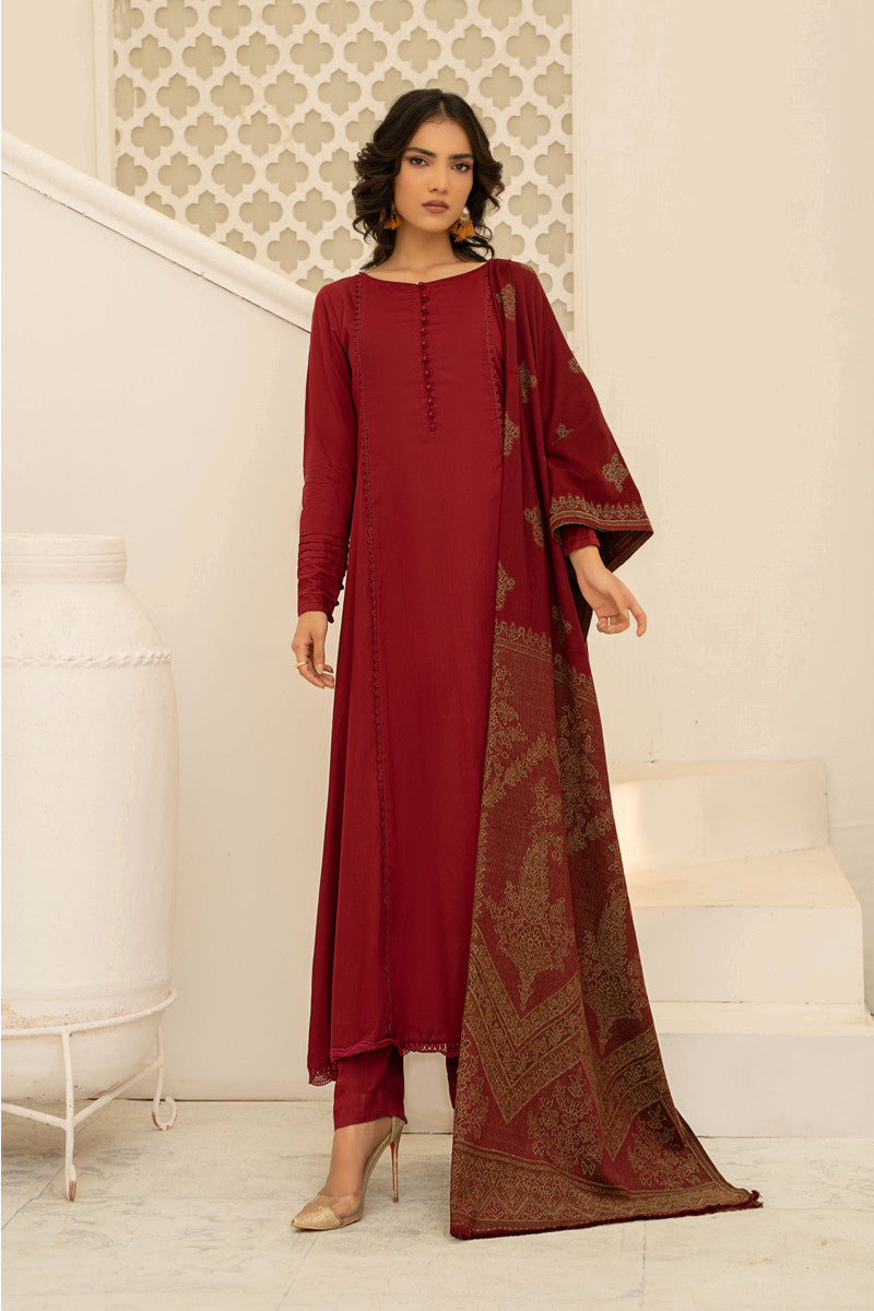 Suit Maroon DW-W22-13 – Maria.B. Designs (AE)